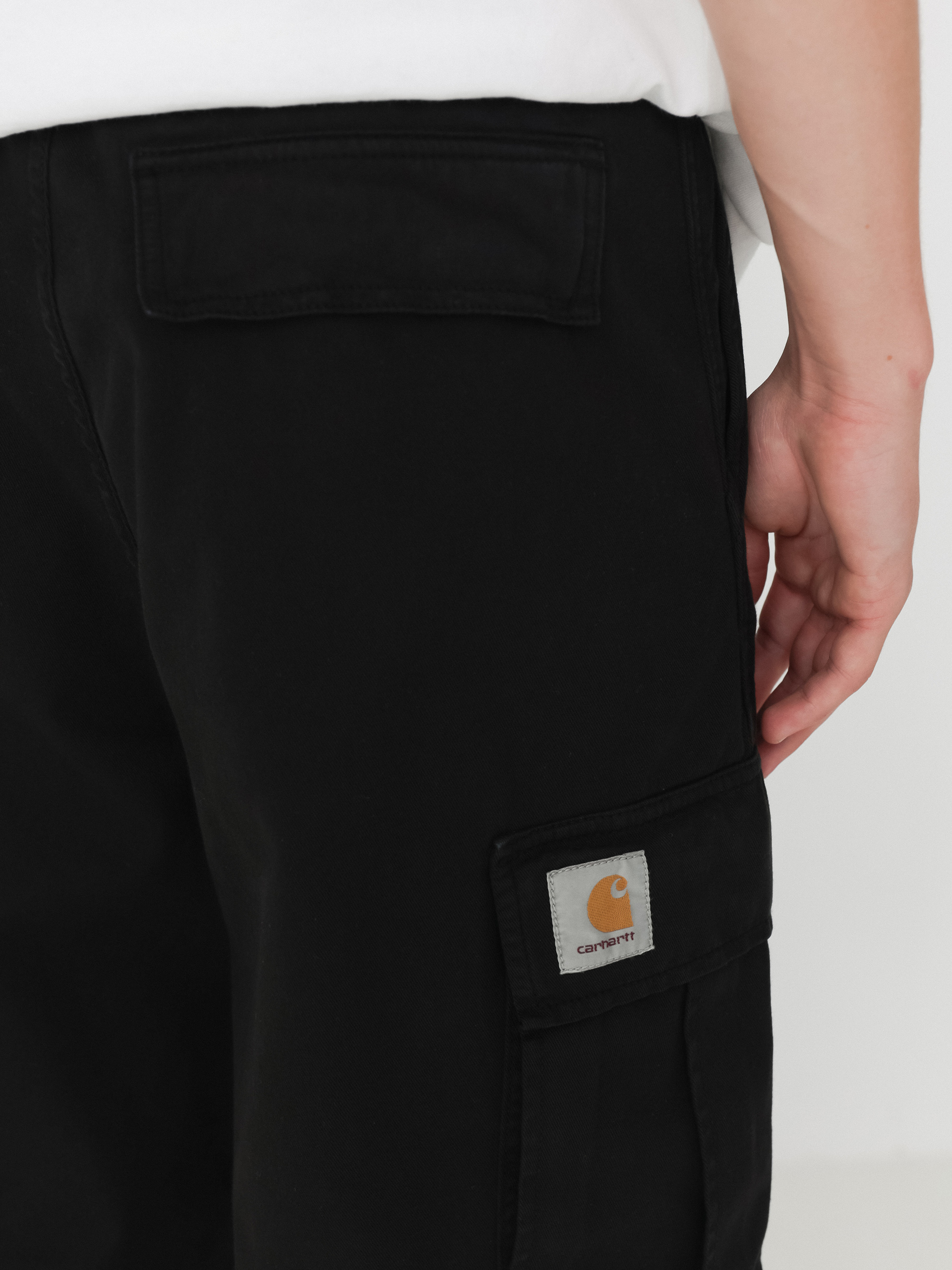 Nohavice Carhartt WIP Cole Cargo (black)