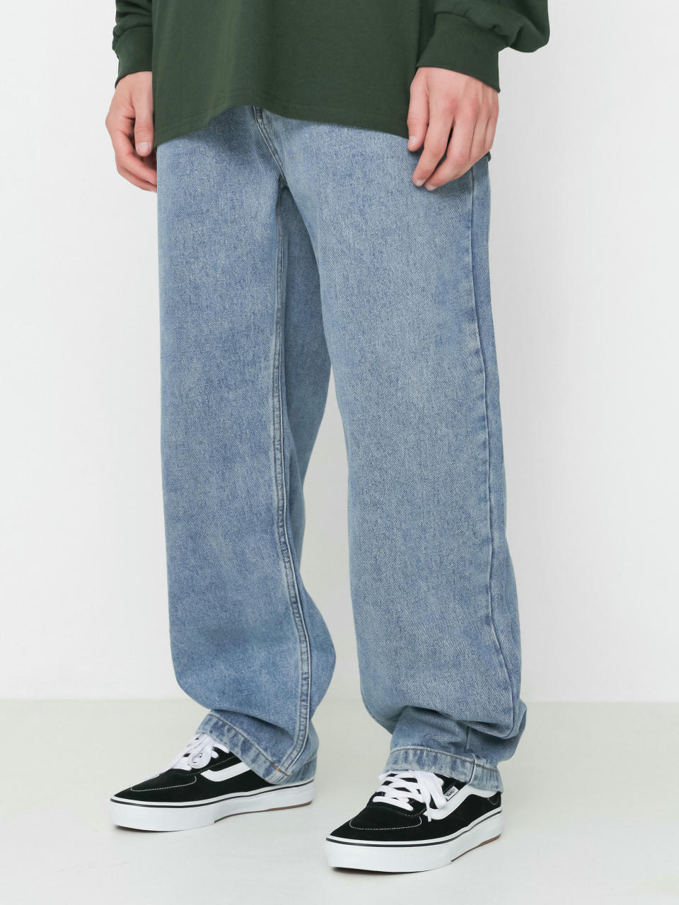 Nohavice Spitfire Big Head Denim (medium stone wash)