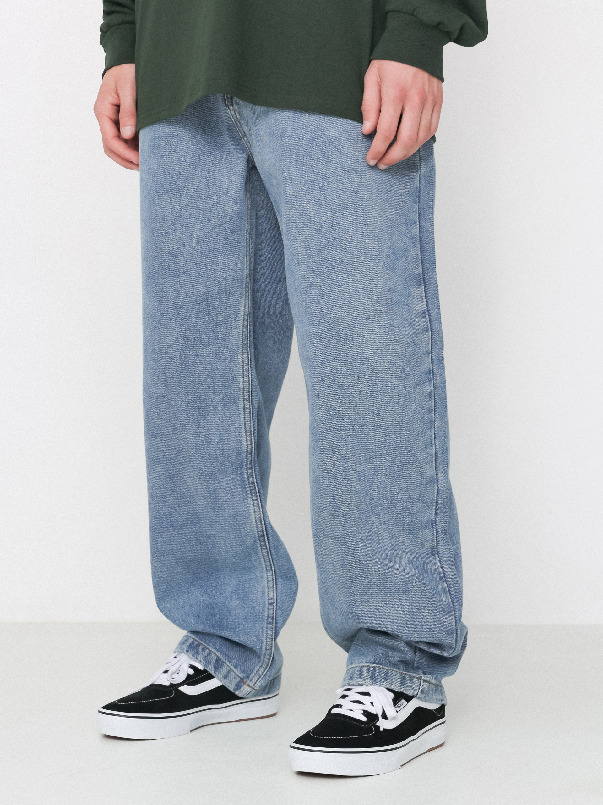 Nohavice Spitfire Big Head Denim