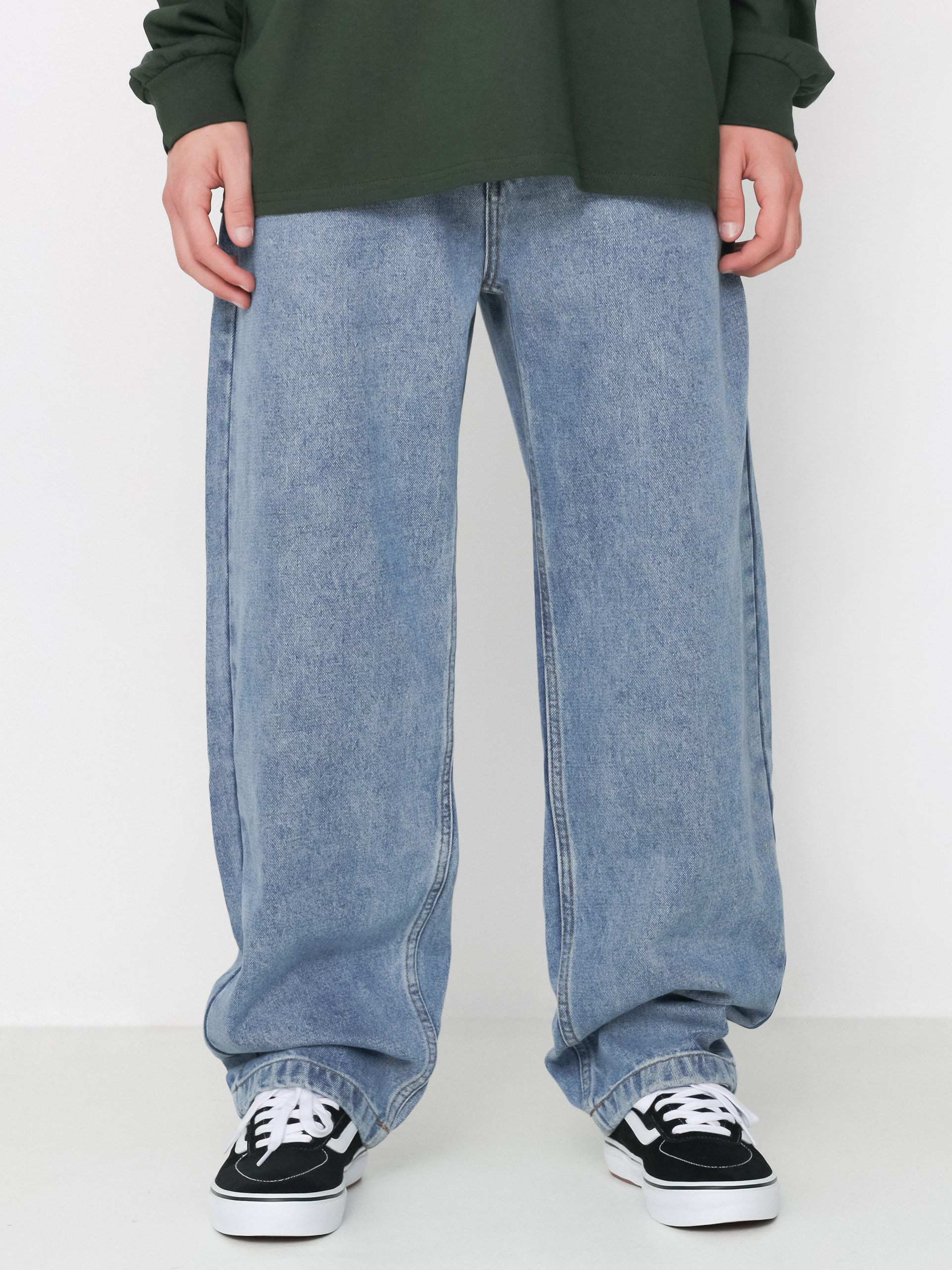 Nohavice Spitfire Big Head Denim (medium stone wash)