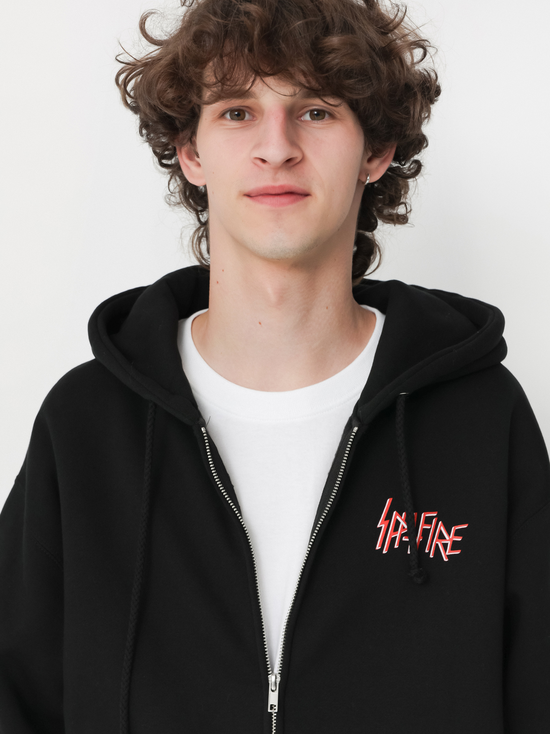 Mikina s kapucňou Spitfire Undead ZHD (black)