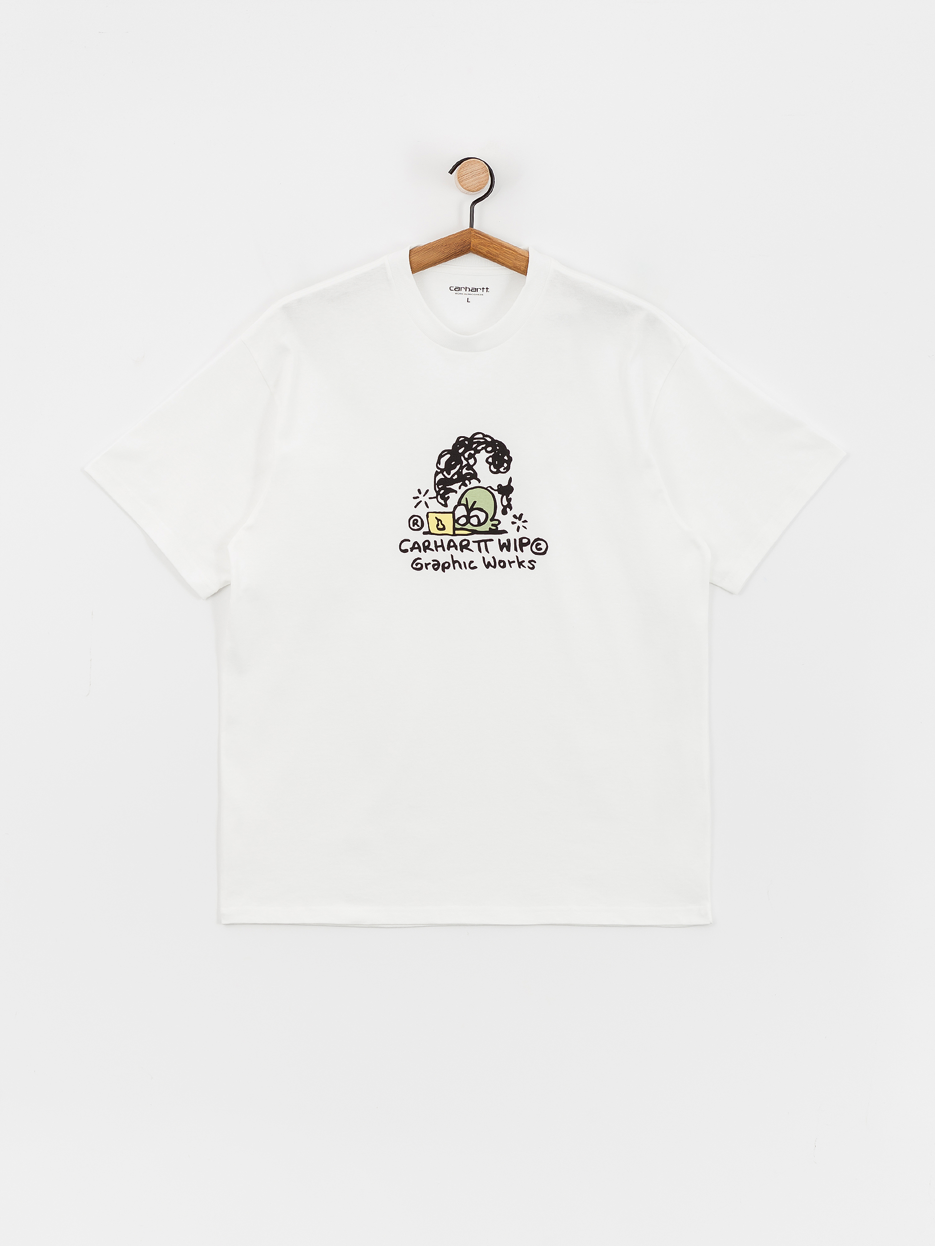 Tričko Carhartt WIP Graphic Works (white)