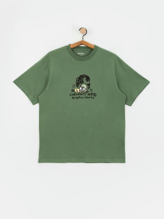 Tričko Carhartt WIP Graphic Works (duck green)