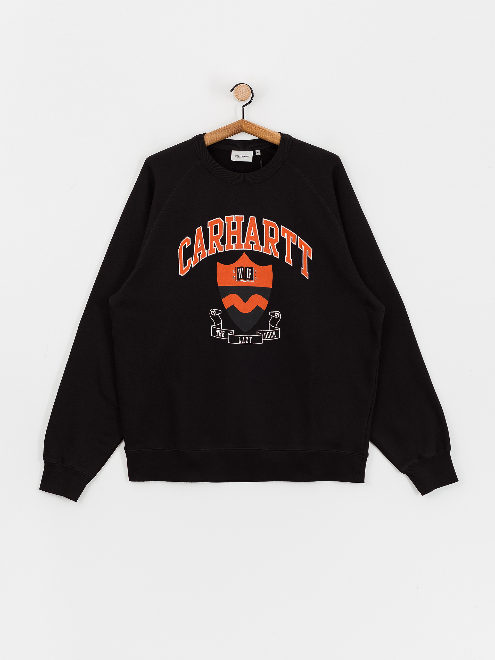 Mikina Carhartt WIP Lazy Duck Academy (black)
