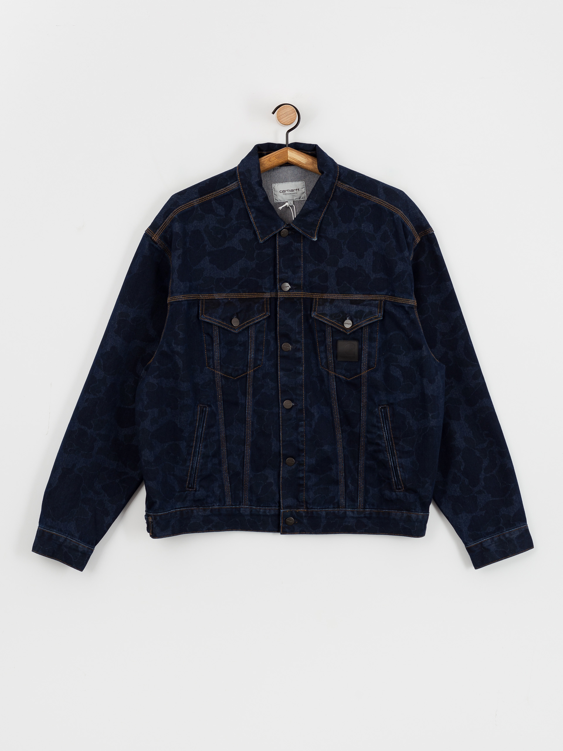 Bunda Carhartt WIP Duck Helston (camo duck/blue)