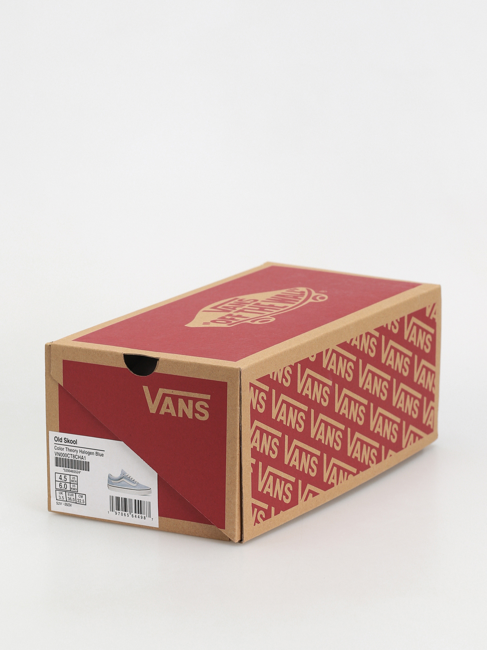 Topánky Vans Old Skool (color theory halogen blue)