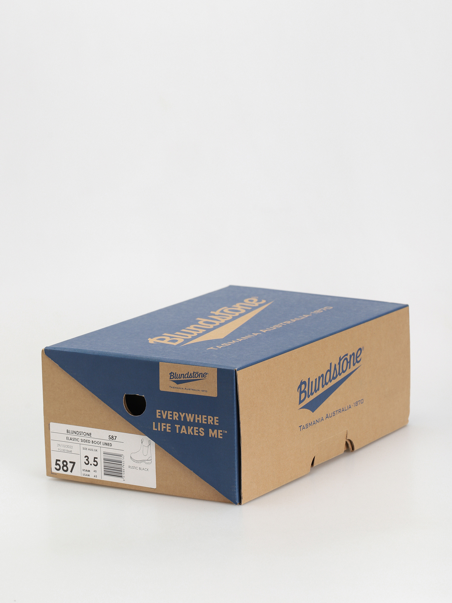 Topánky Blundstone 587 (rustic black)