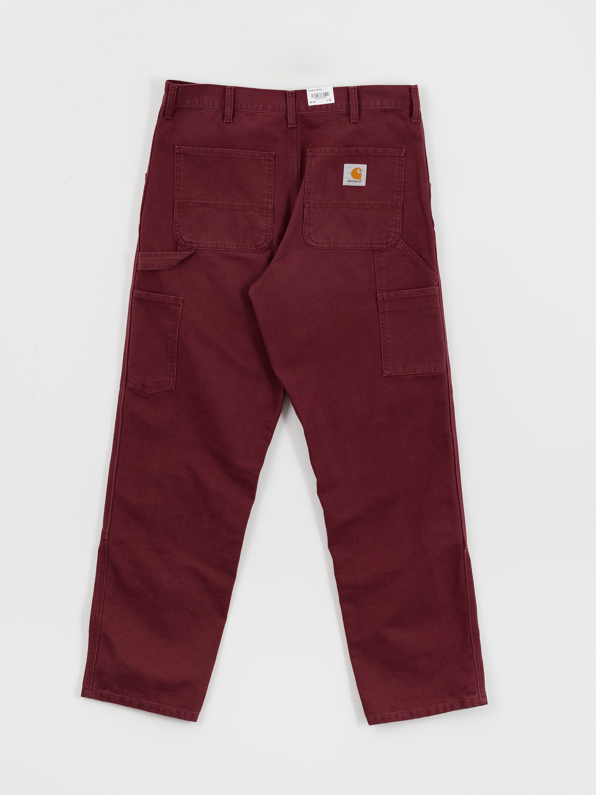 Nohavice Carhartt WIP Double Knee (malbec)