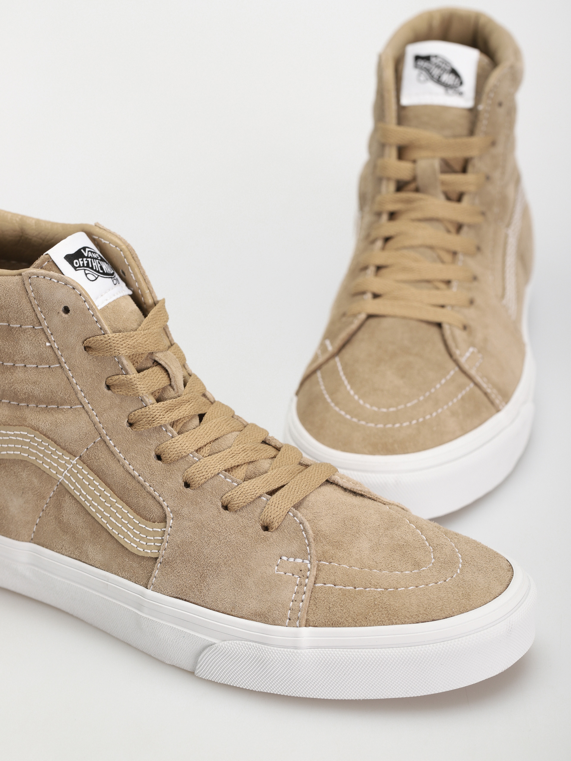Topánky Vans Sk8 Hi (pig suede incense)