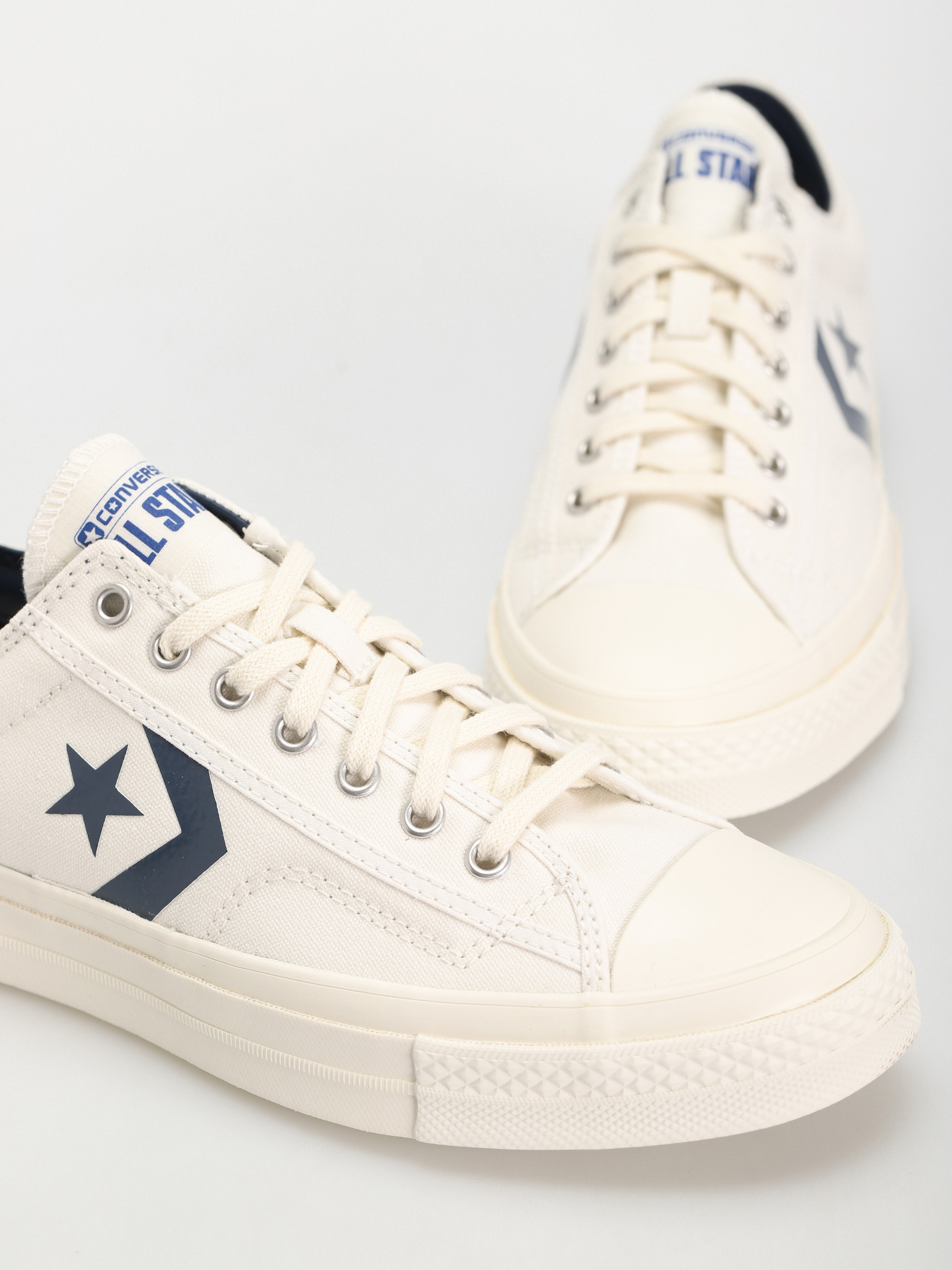 Topánky Converse Star Player 76 Ox (vintage white/navy/blue)