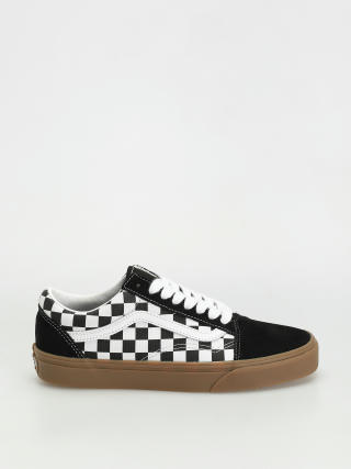 Topánky Vans Old Skool (fat lace checker black)