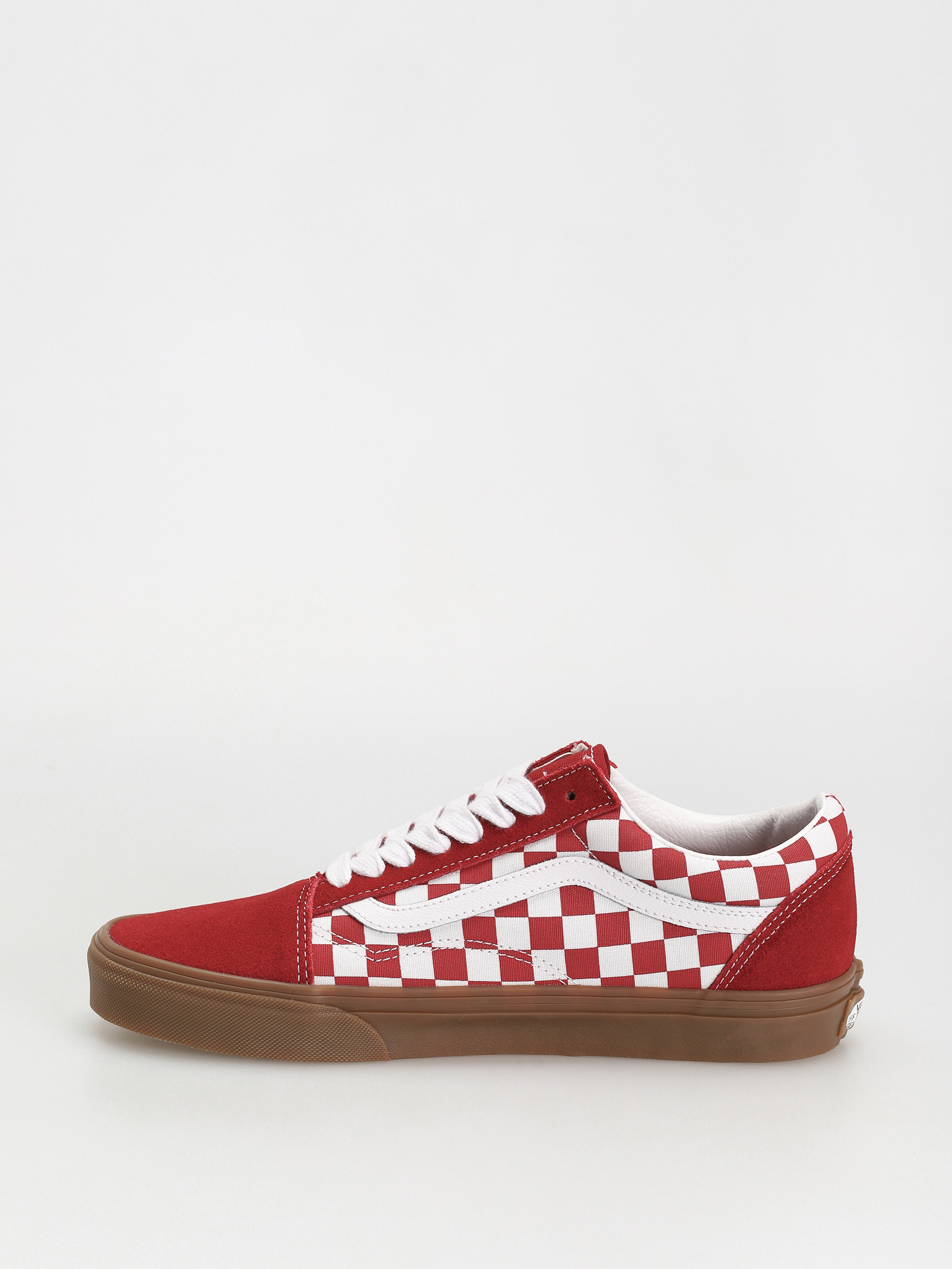 Topánky Vans Old Skool (fat lace checker red)