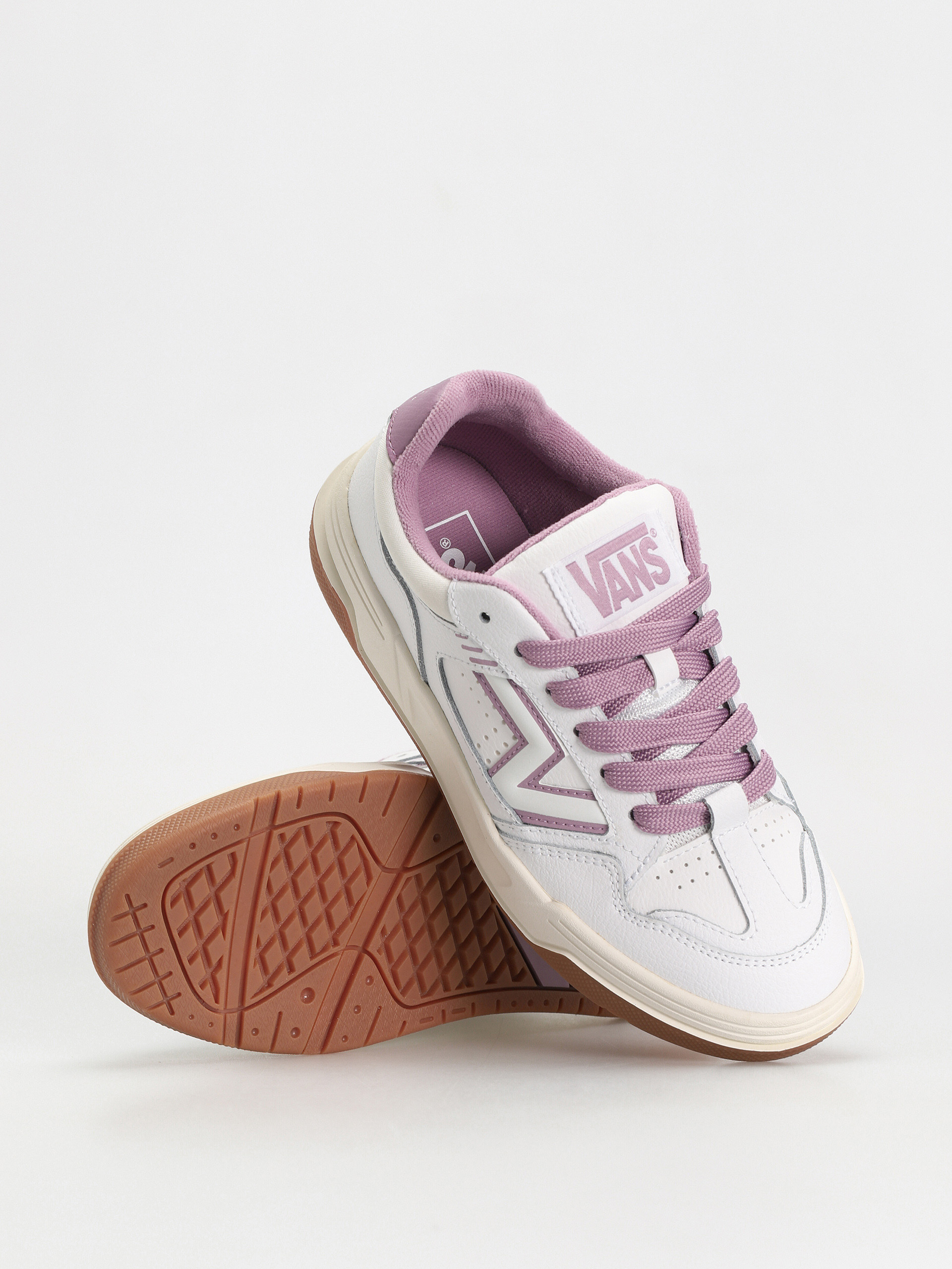 Topánky Vans Upland (vintage leather purple)