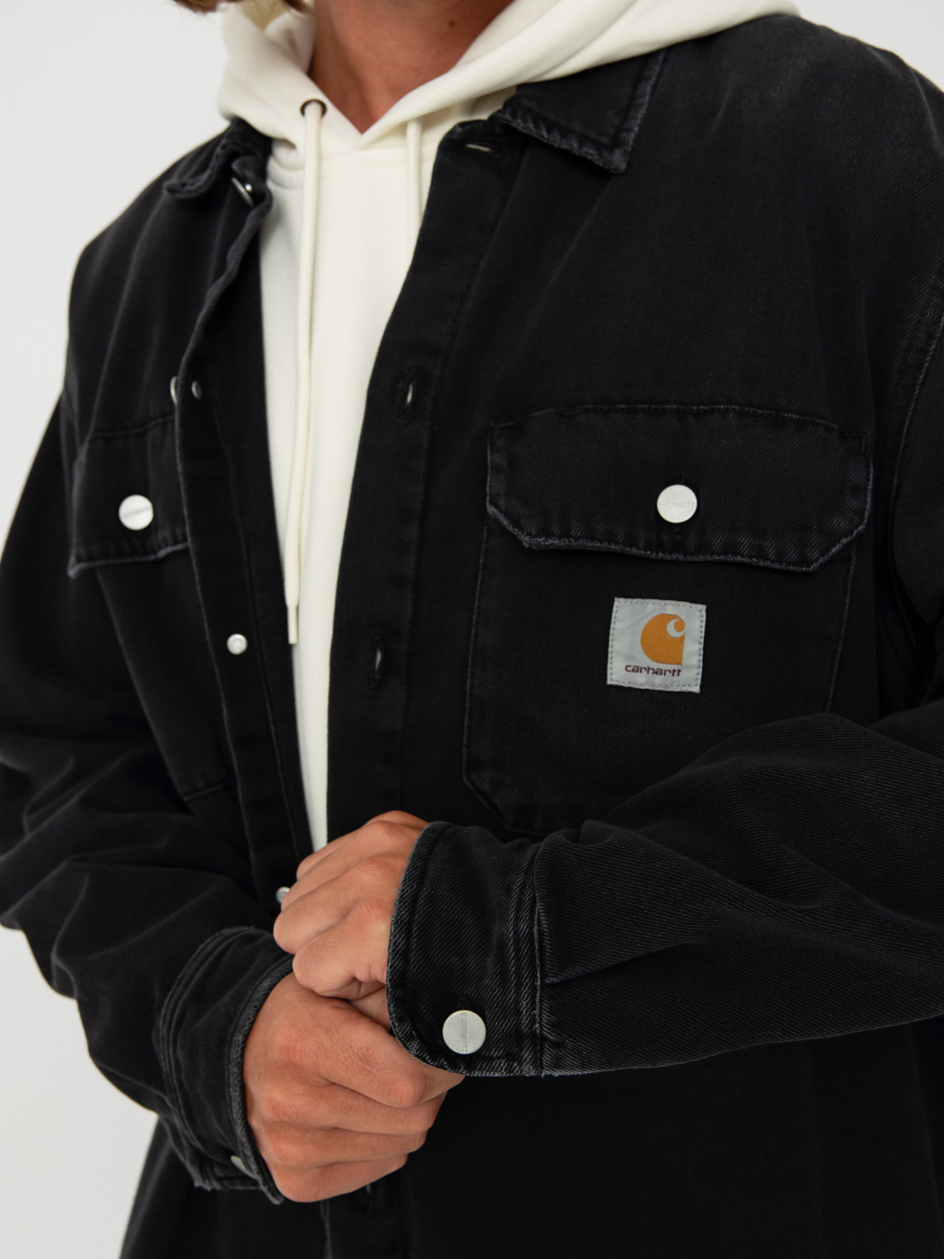 Bunda Carhartt WIP Harvey (black)