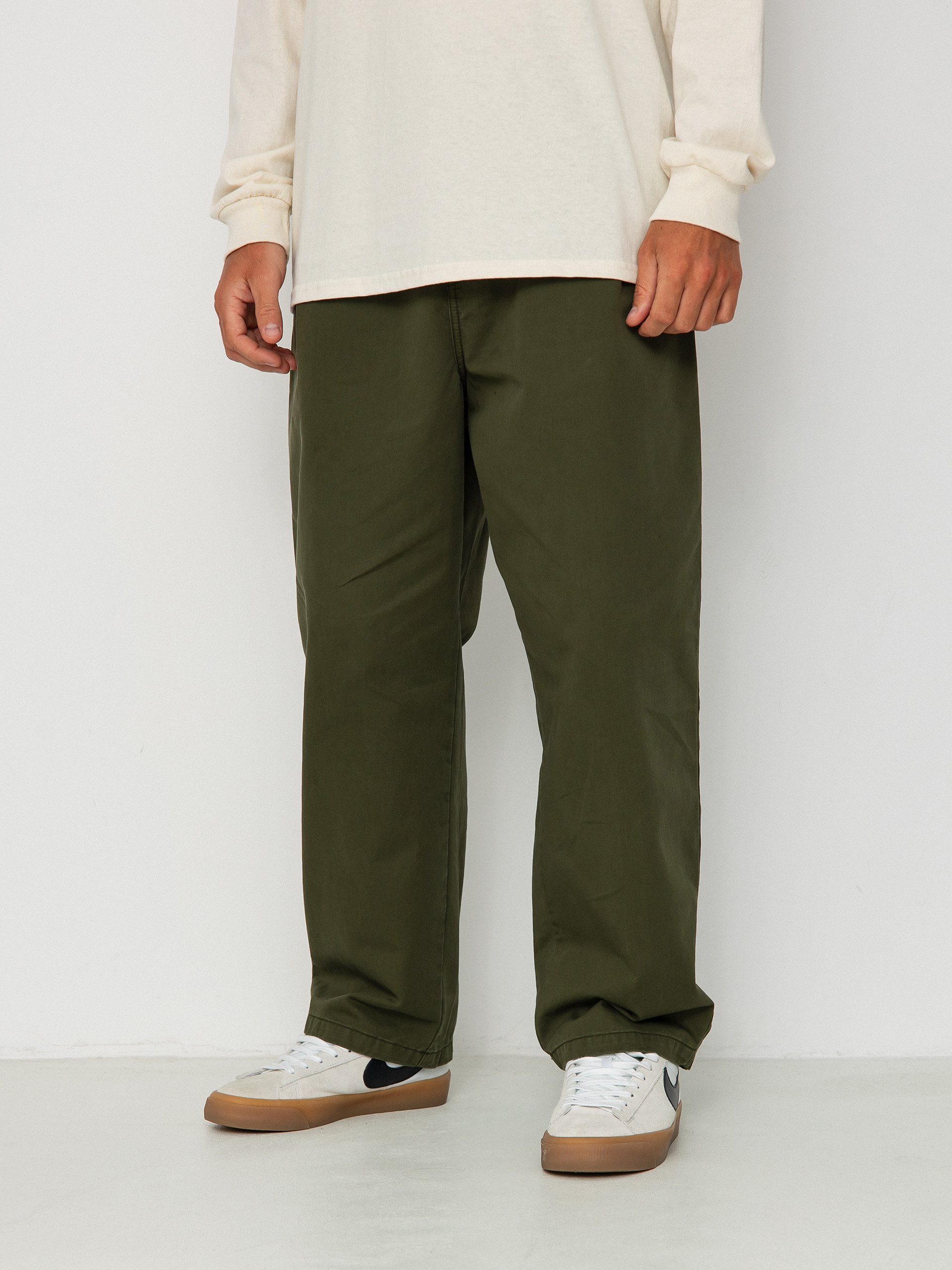 Nohavice Carhartt WIP Merrick (office green)