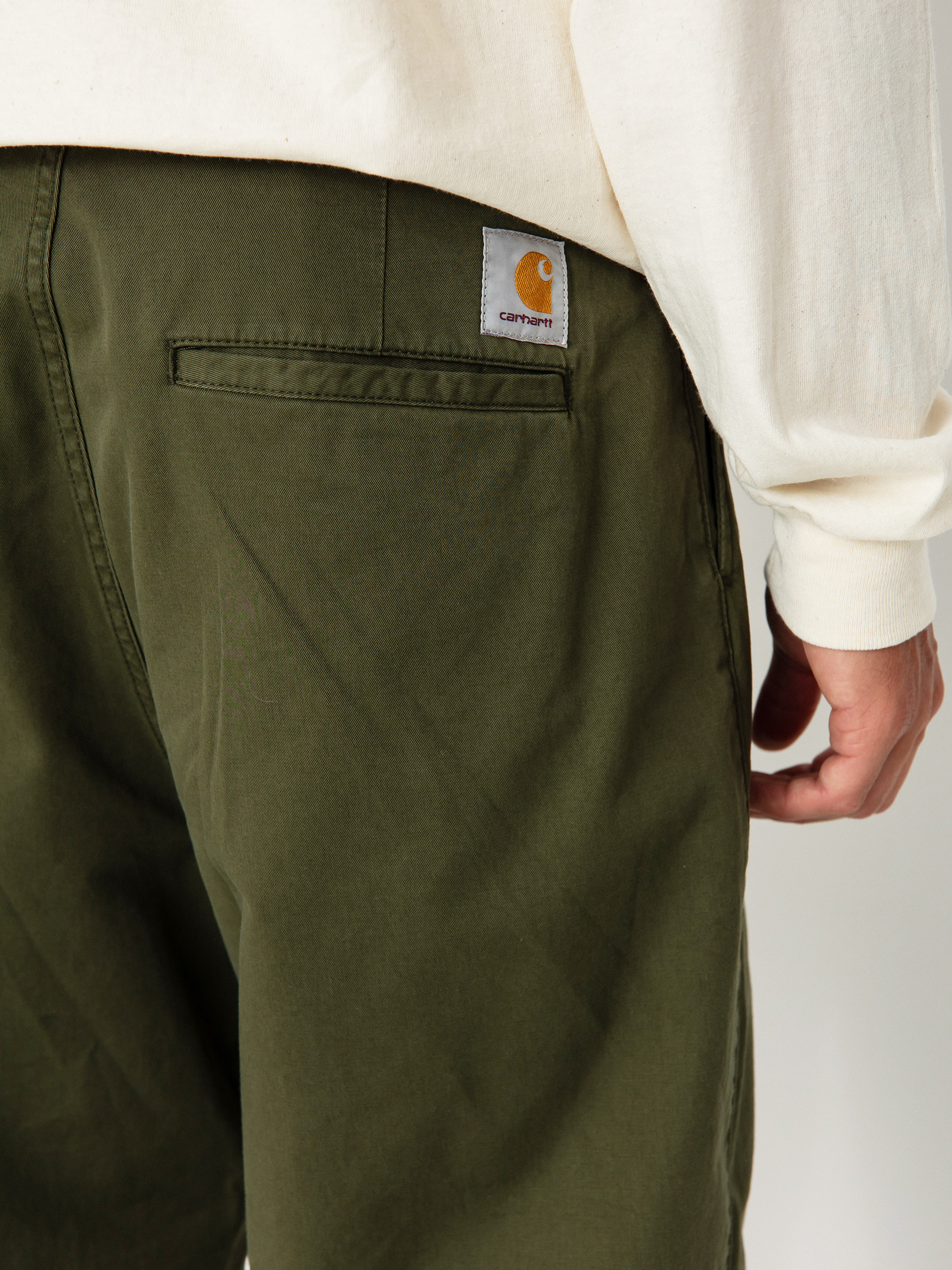 Nohavice Carhartt WIP Merrick (office green)