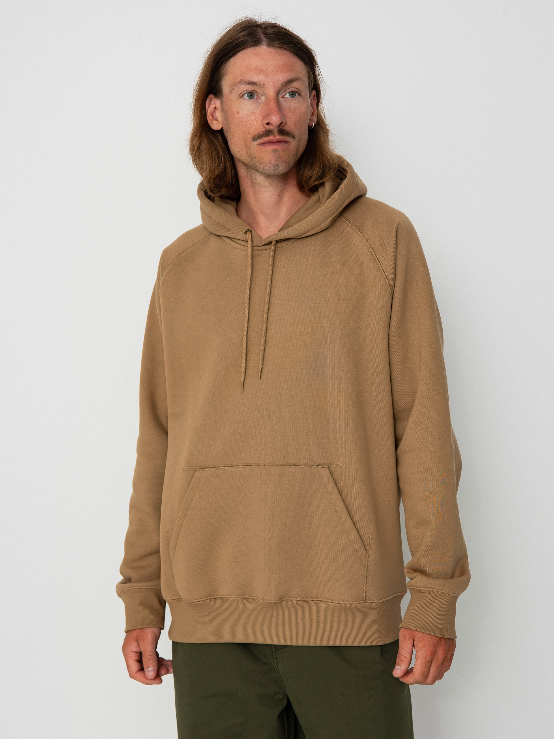 Mikina s kapucňou Carhartt WIP Chase HD (peanut/gold)