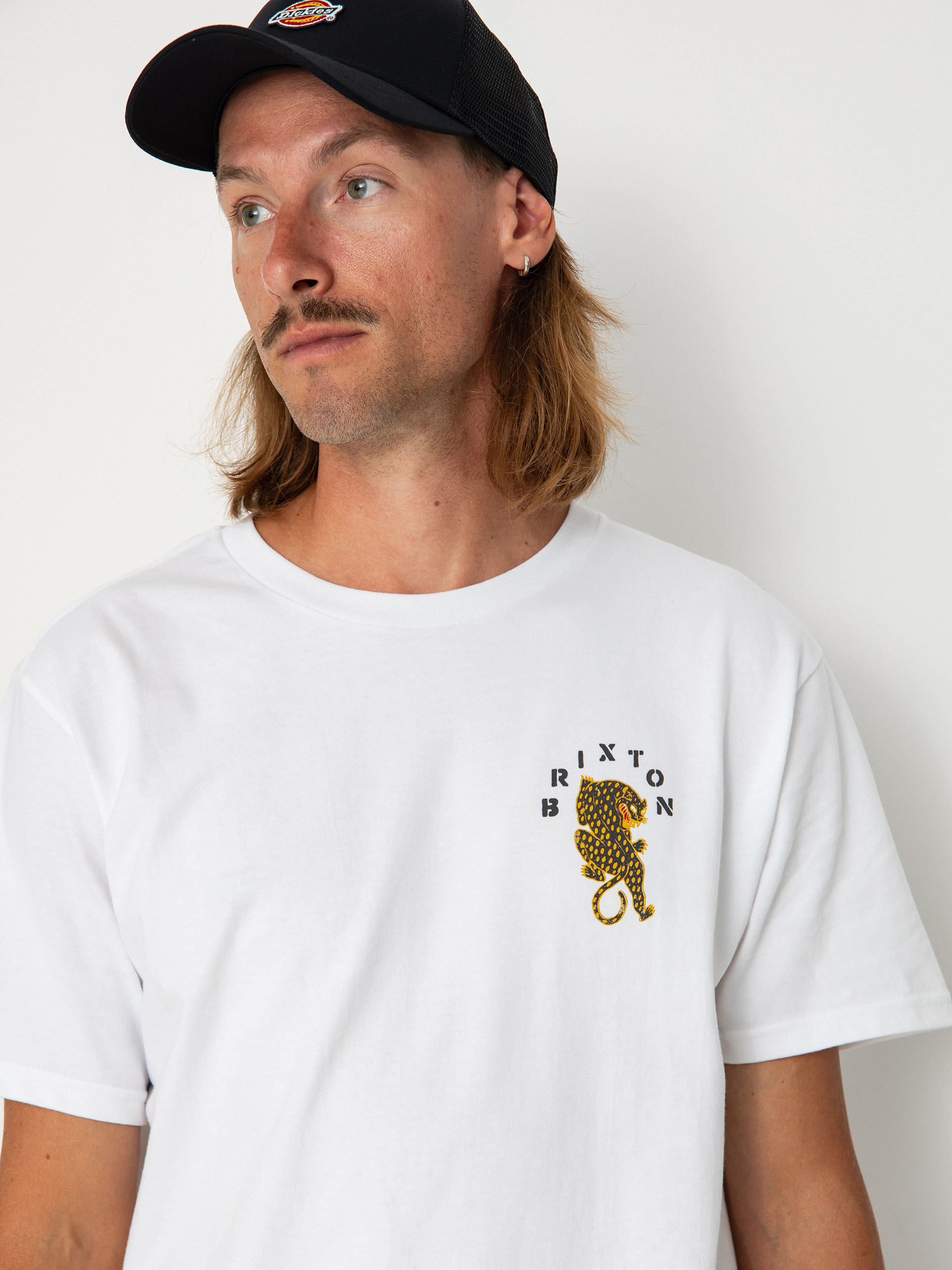 Tričko Brixton Seeks Stt (white)