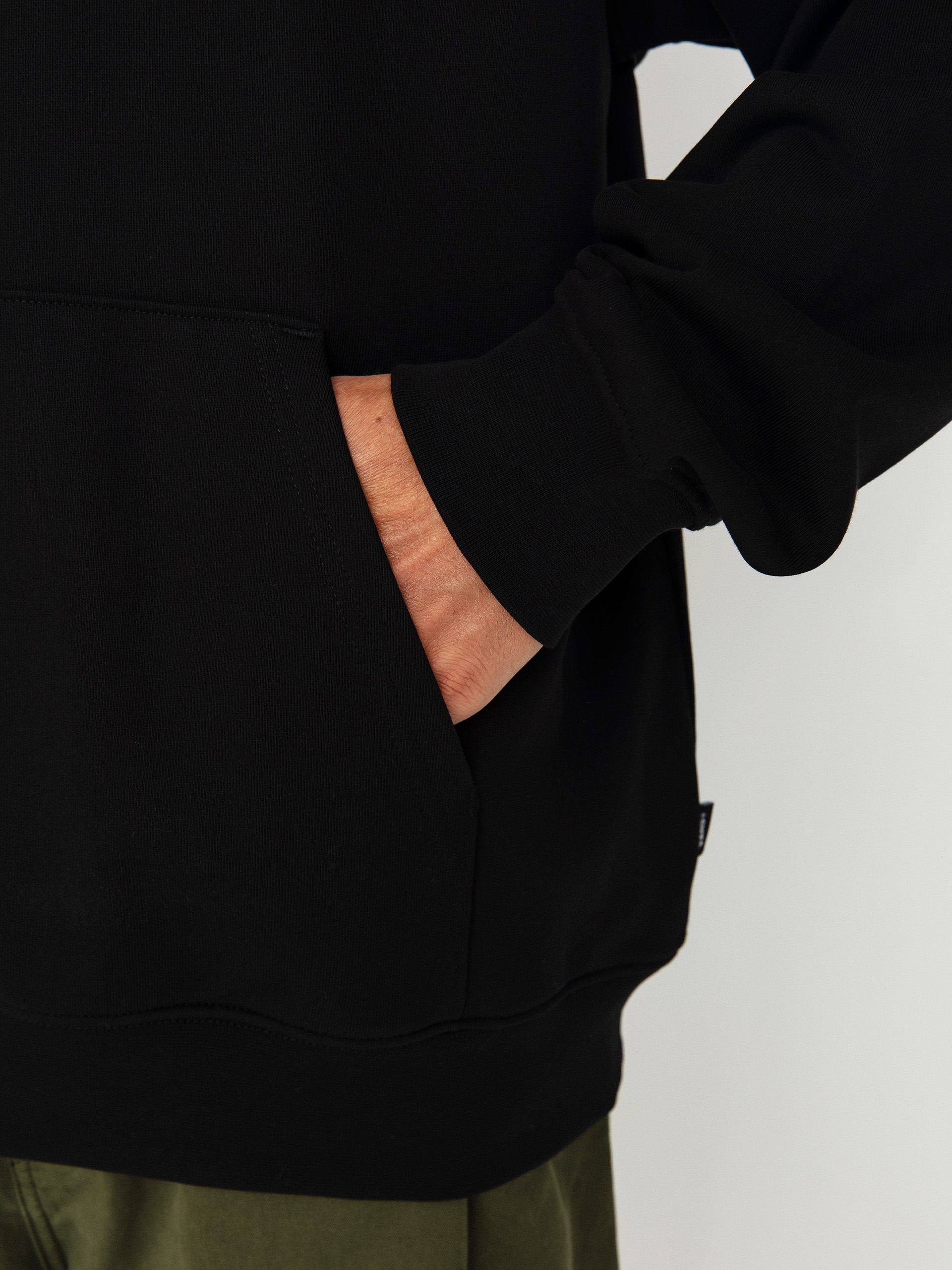 Mikina s kapucňou Vans Pool Service Loose HD (black)