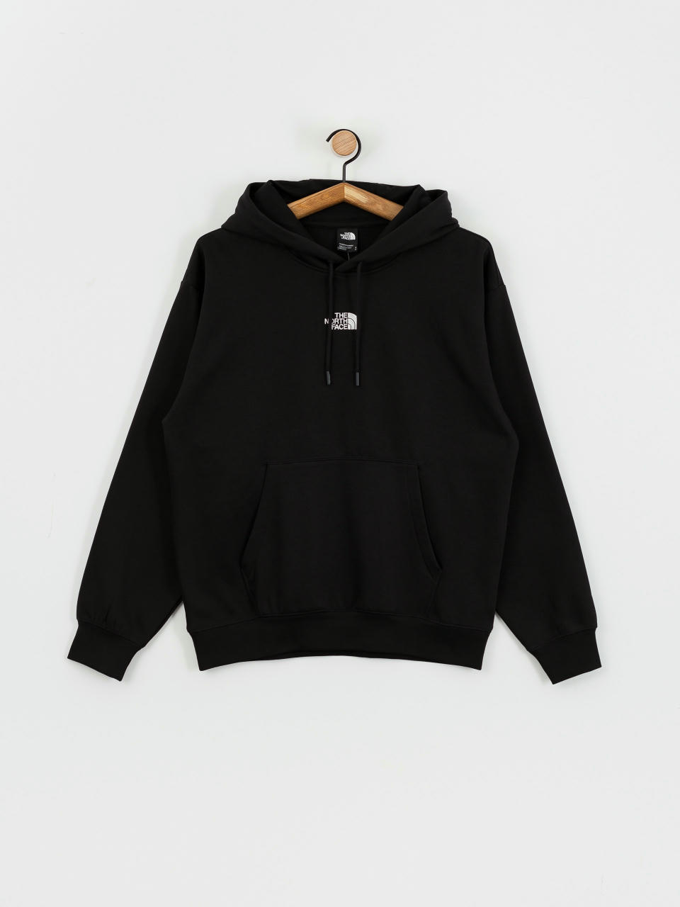 Mikina s kapucňou The North Face Essential Oversize HD Wmn (tnf black)