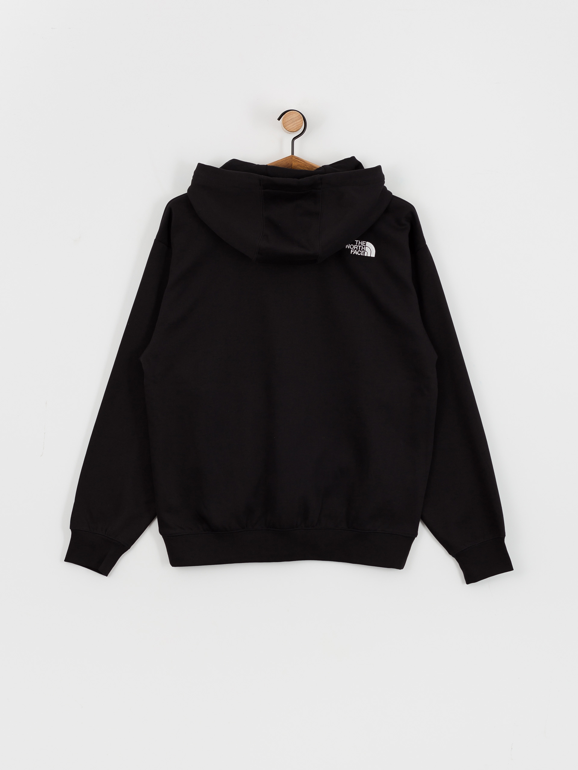 Mikina s kapucňou The North Face Essential Oversize HD Wmn (tnf black)