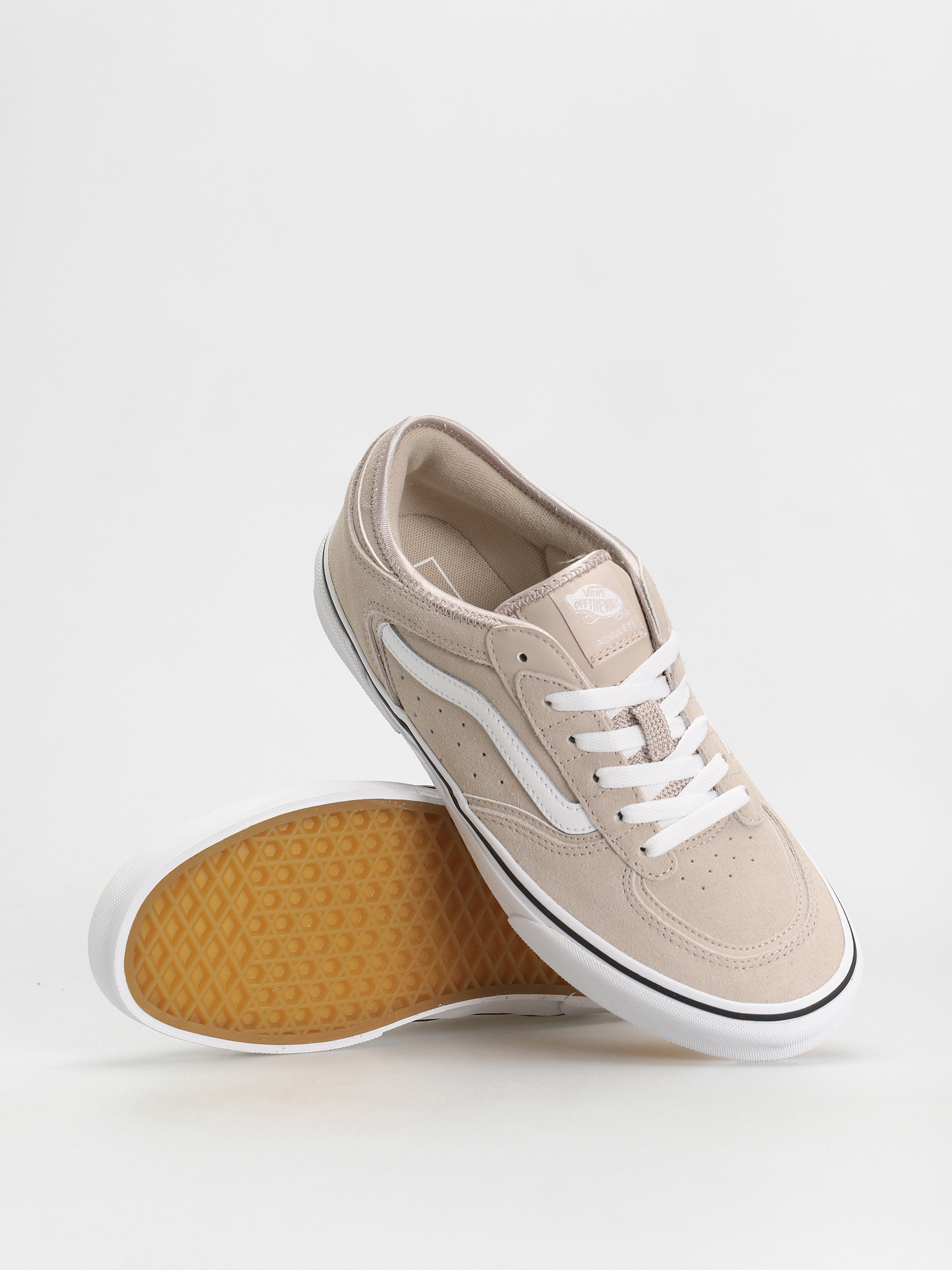 Topánky Vans Rowley Classic (moss gray/true white)