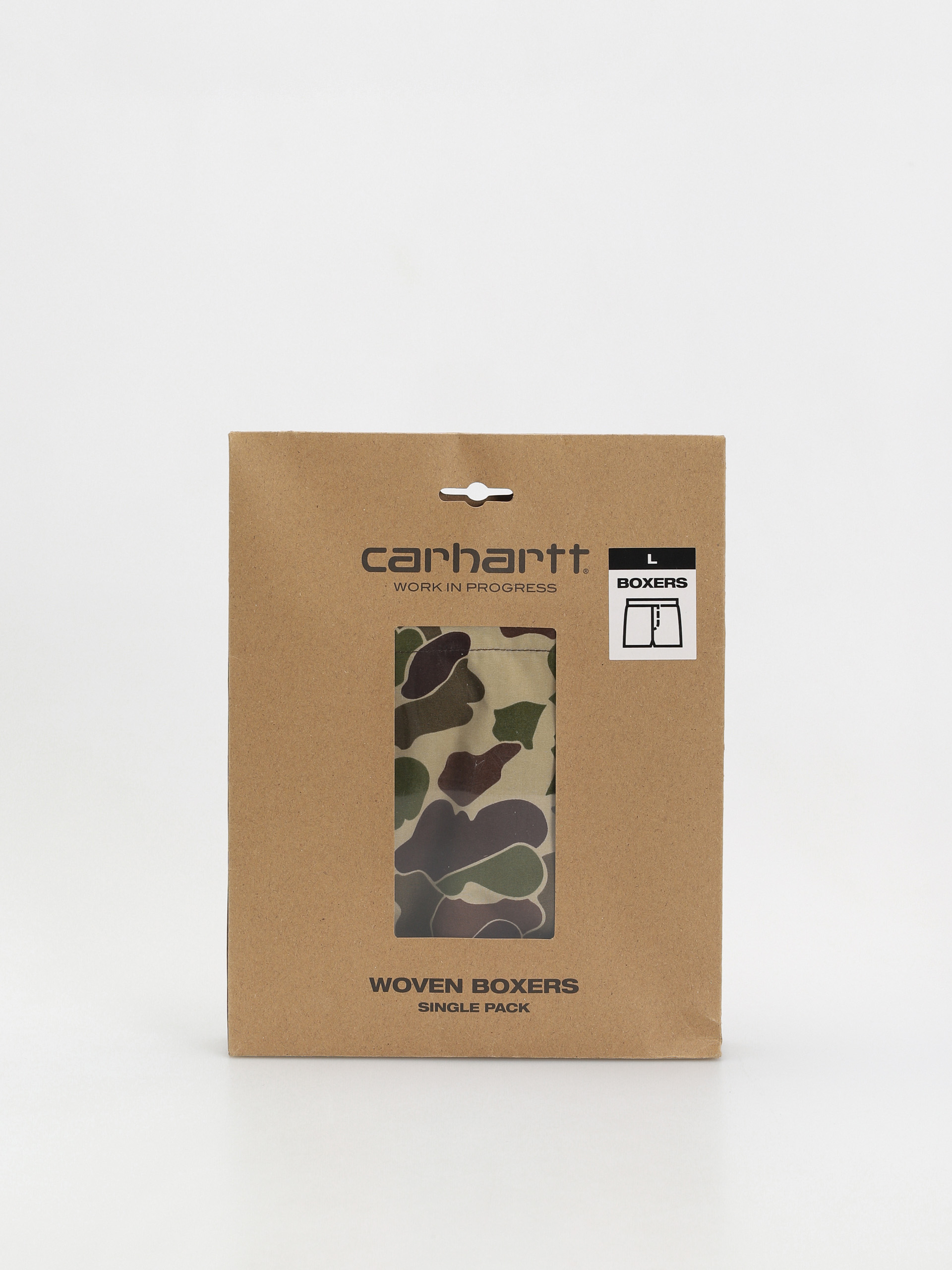 Spodné prádlo Carhartt WIP Cotton Boxer (camo duck/green)