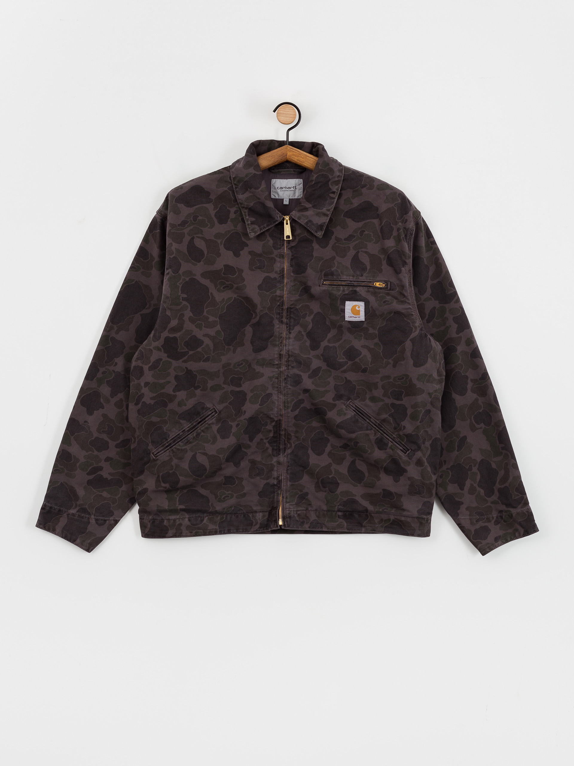 Bunda Carhartt WIP Duck Detroit (camo duck/green/graphite)