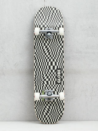 Skateboard Globe G0 Checked Out (black/off white)