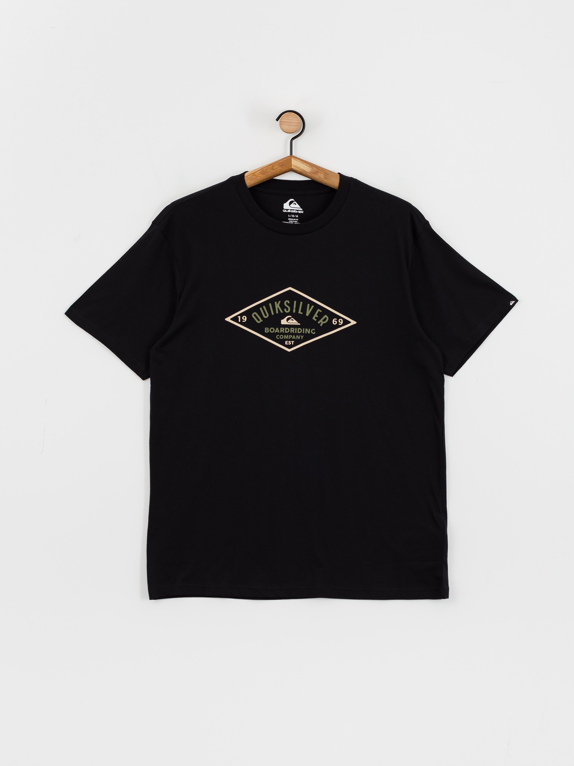 Tričko Quiksilver Qs Diamond Logo (black)