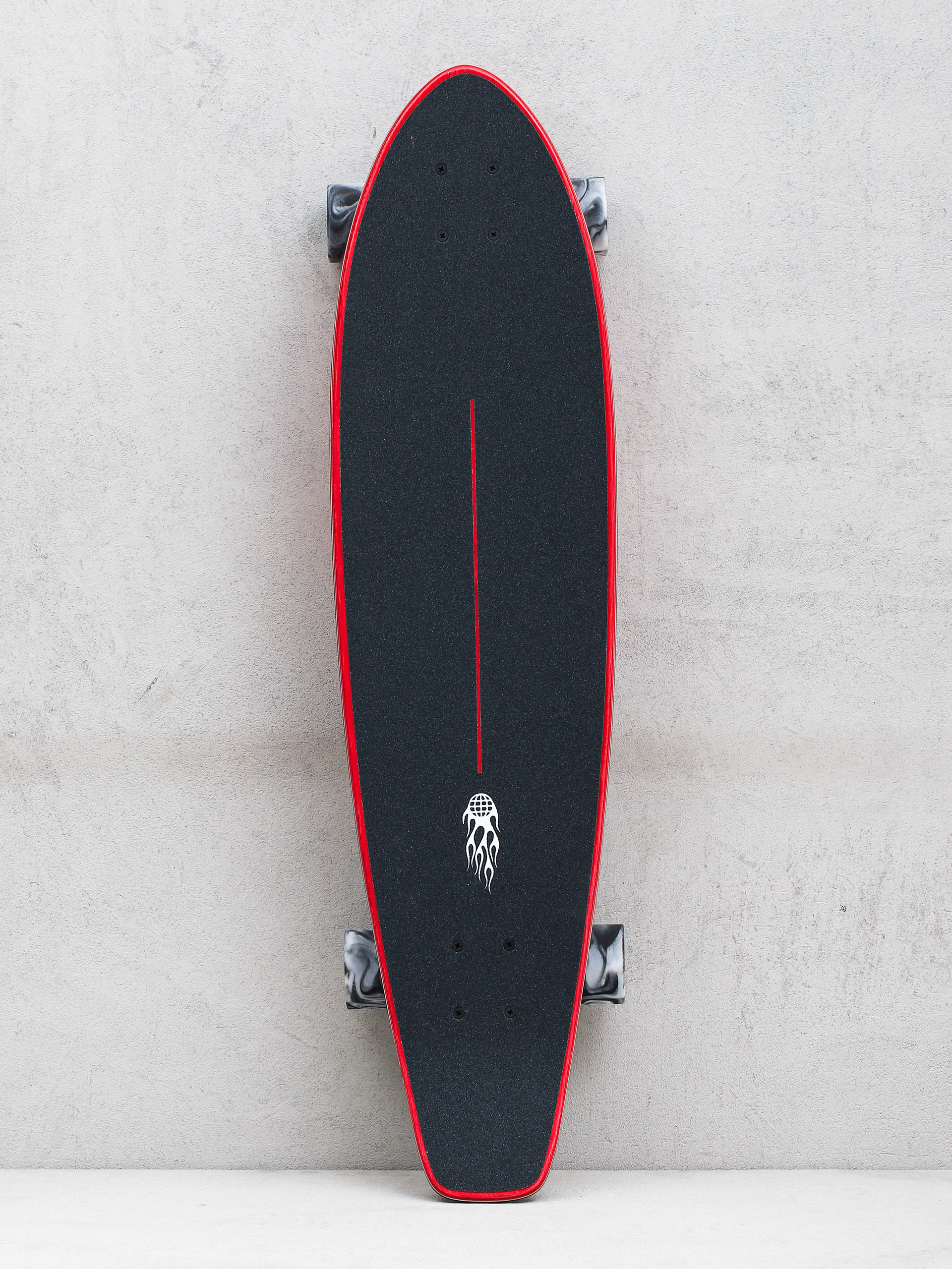 Longboard Globe The All Time (red flames)