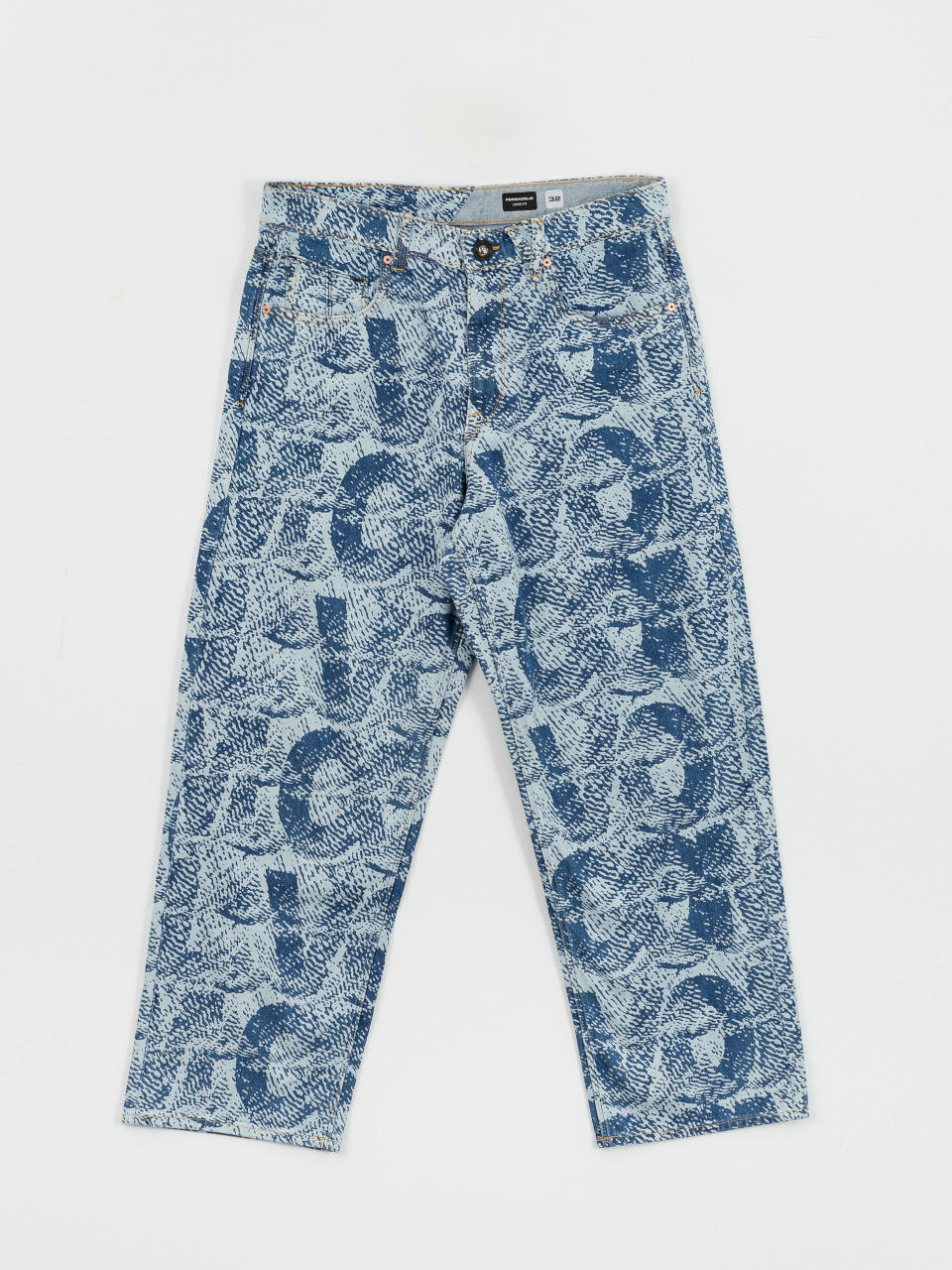 Nohavice Volcom Fergadelic Denim (road sky)