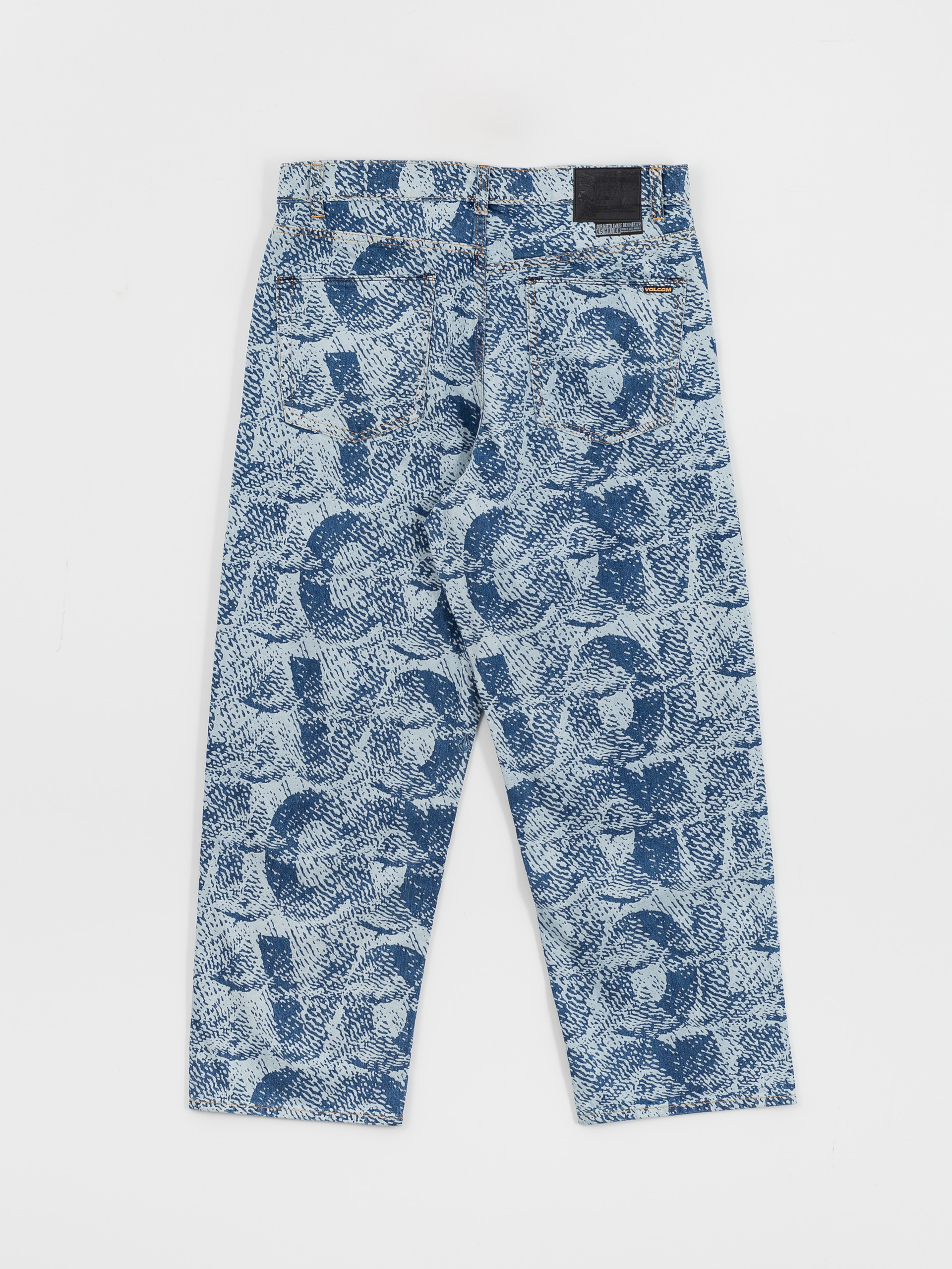 Nohavice Volcom Fergadelic Denim (road sky)