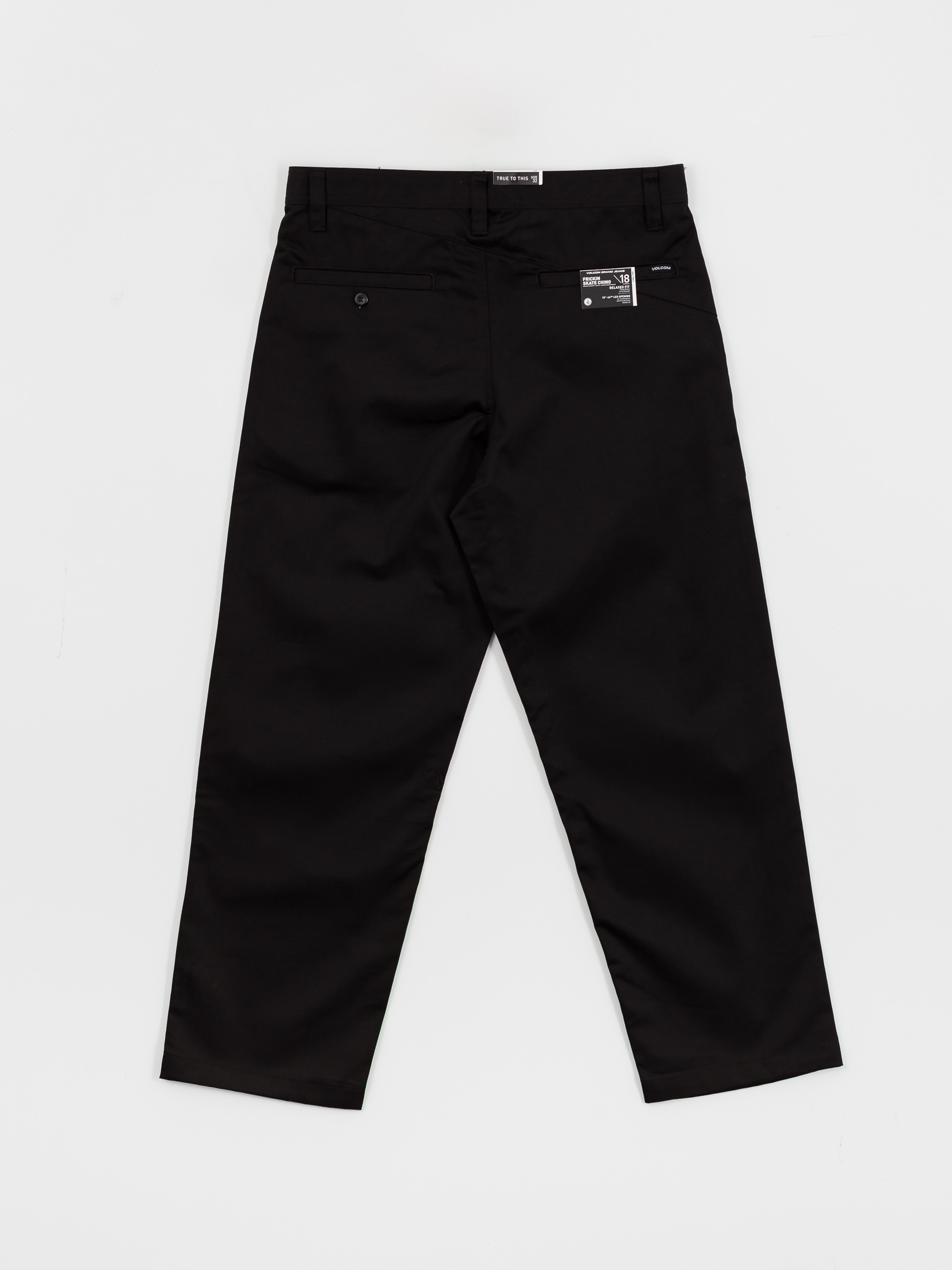 Nohavice Volcom Frickin Skate Chino (black)