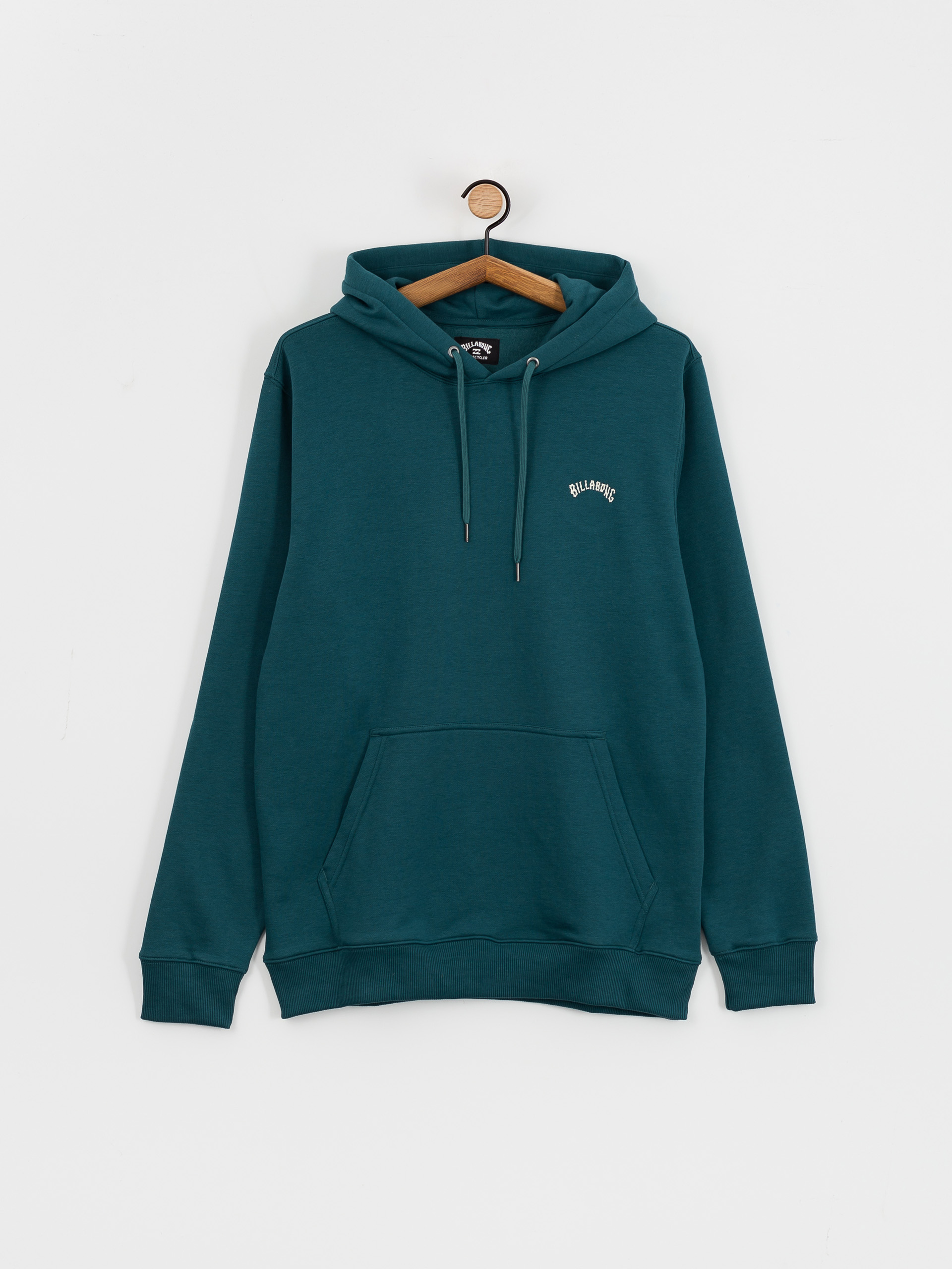 Mikina s kapucňou Billabong Arch HD (real teal)