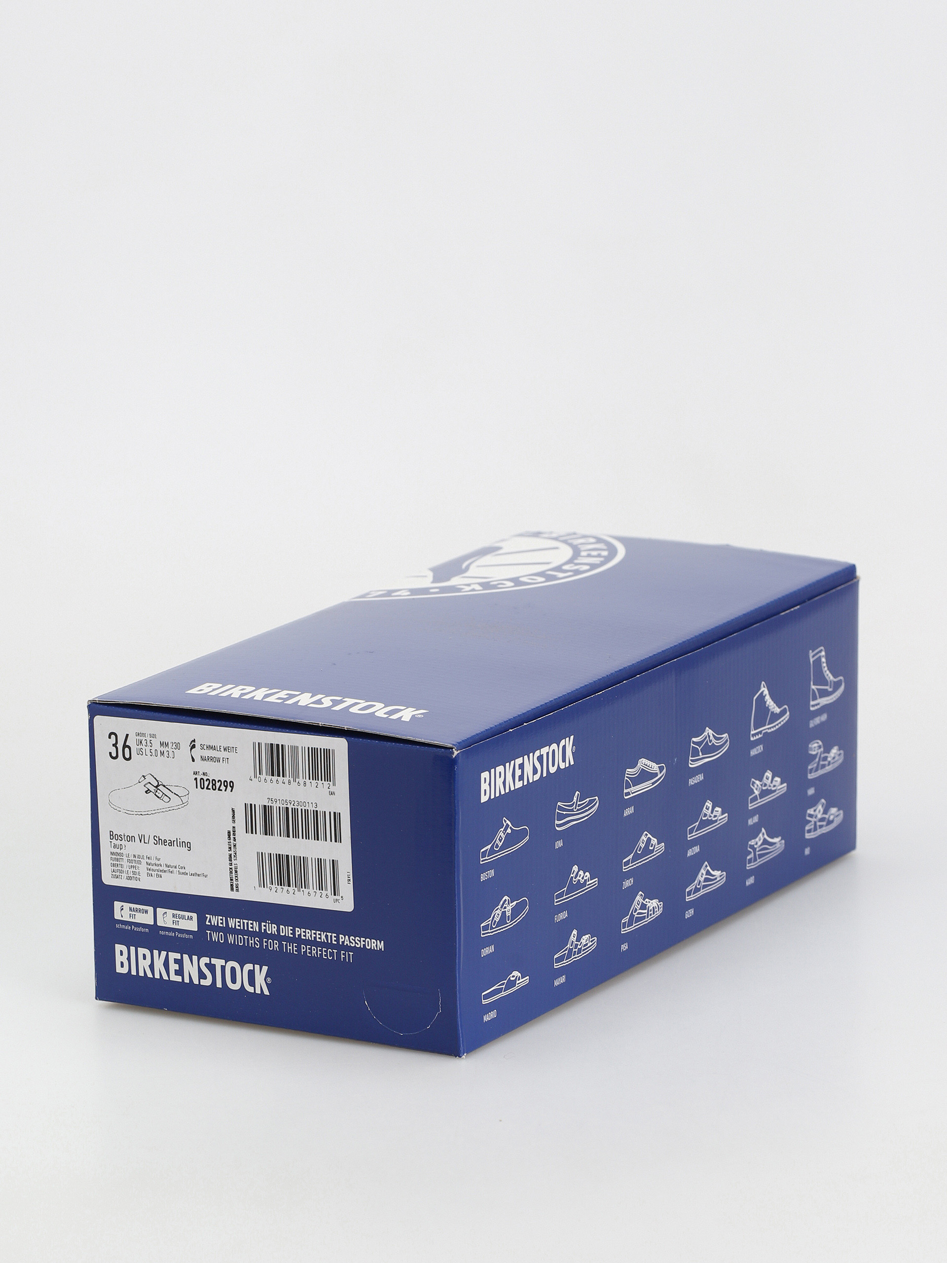 Šľapky Birkenstock Boston Shearling Suede Leather Fur Narrow Wmn (taupe)