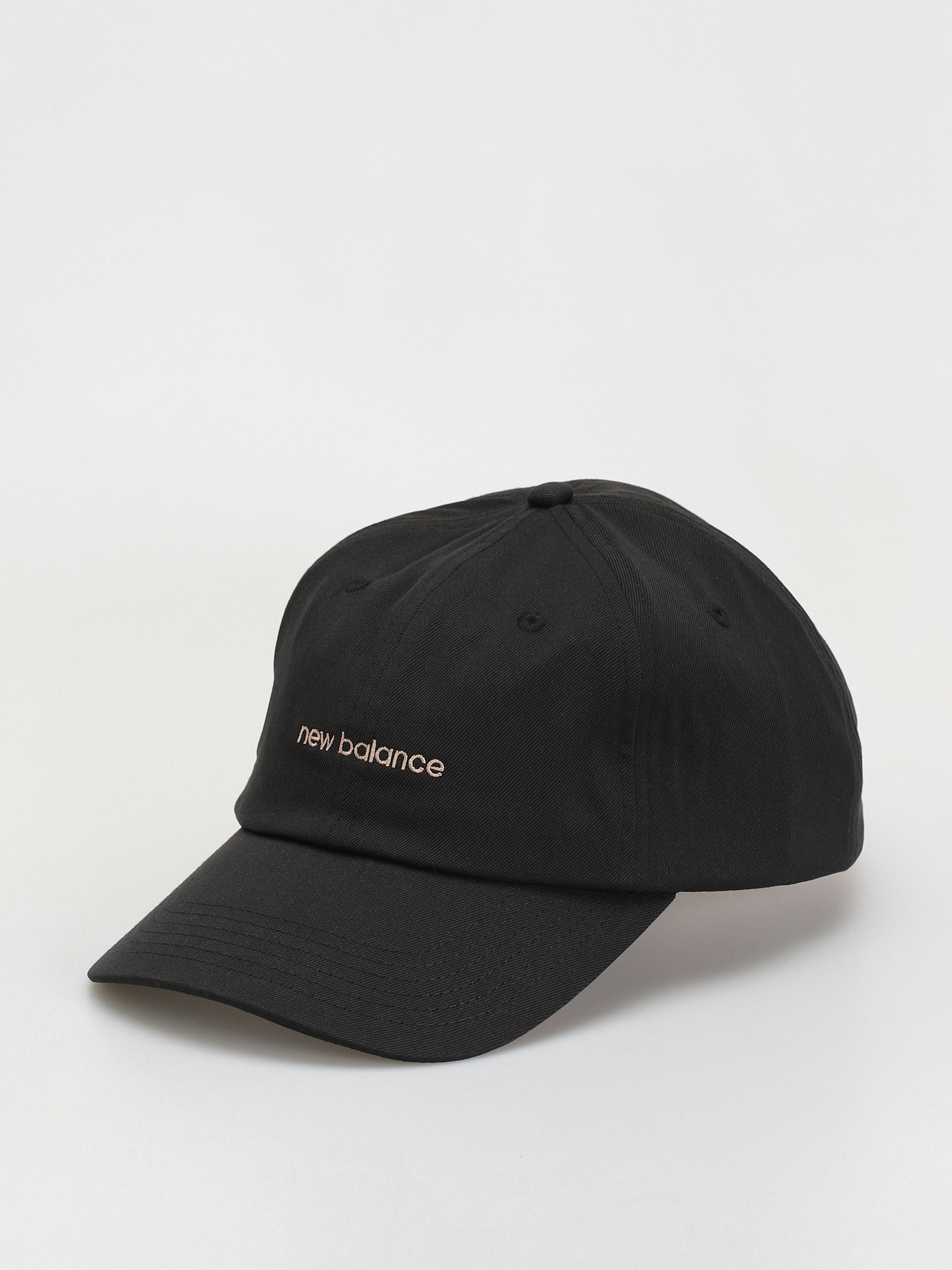 Šiltovka New Balance 6 Panel Linear Logo (black)