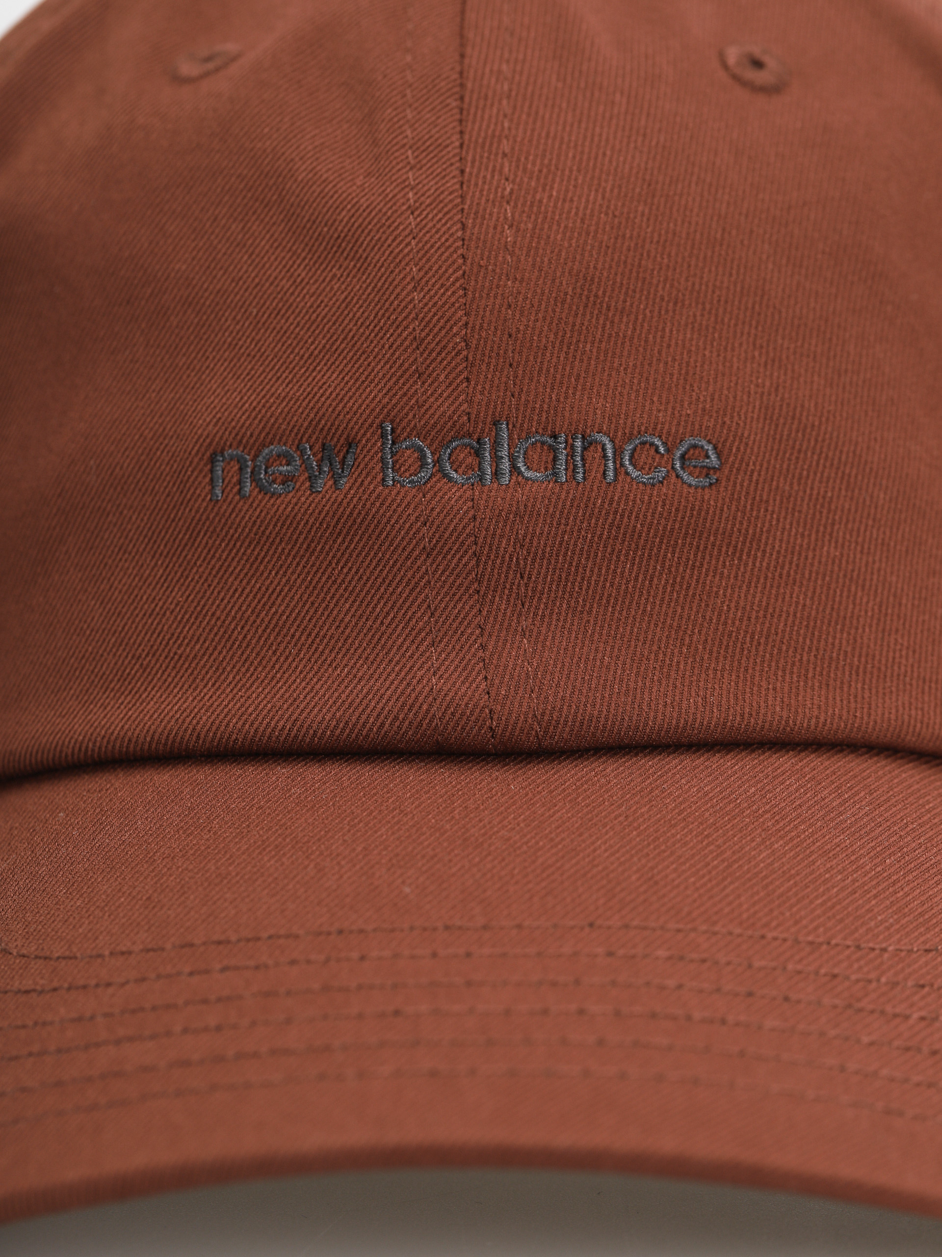 Šiltovka New Balance 6 Panel Linear Logo (richoak)