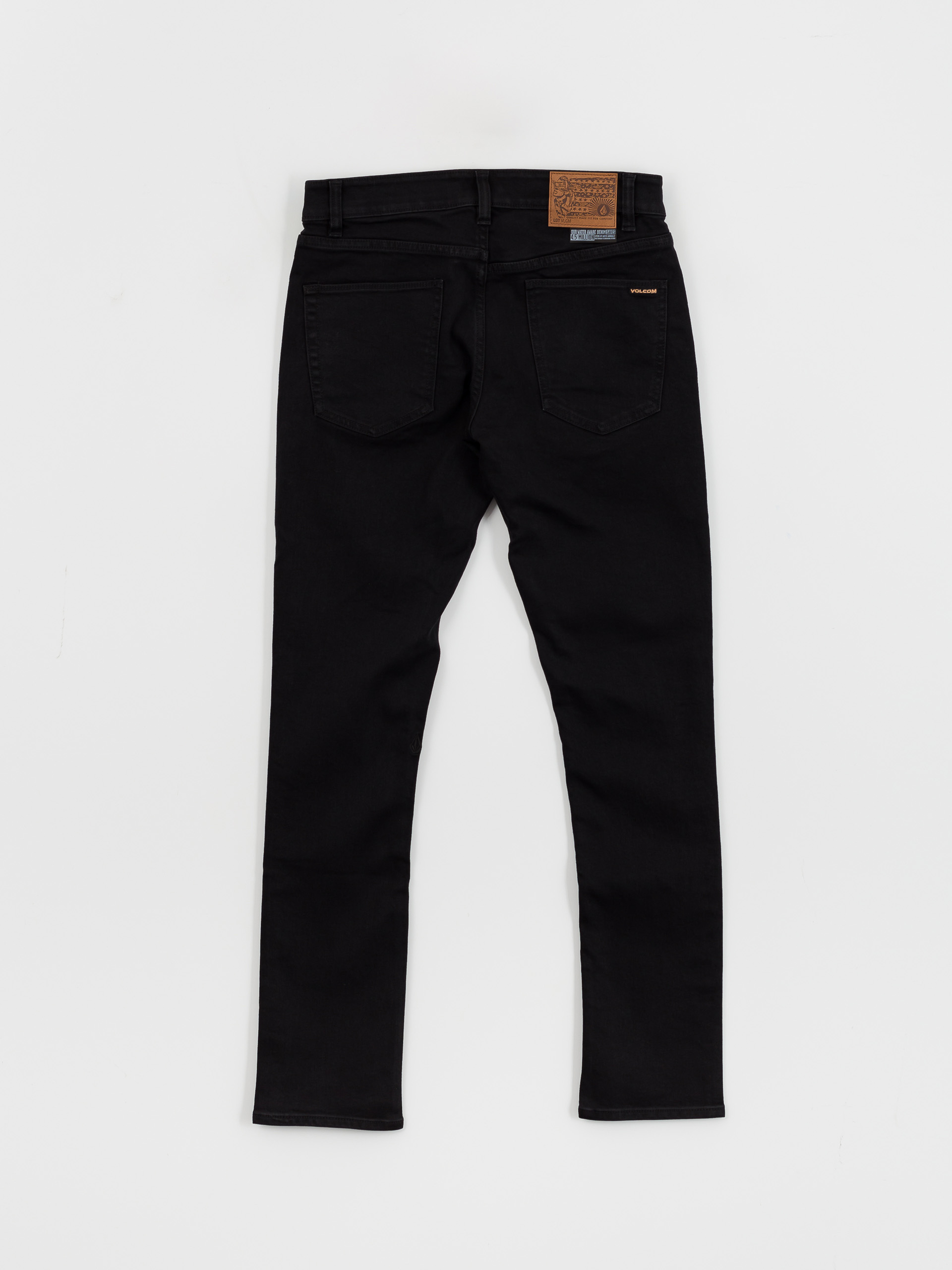 Nohavice Volcom 2X4 Denim (black out)
