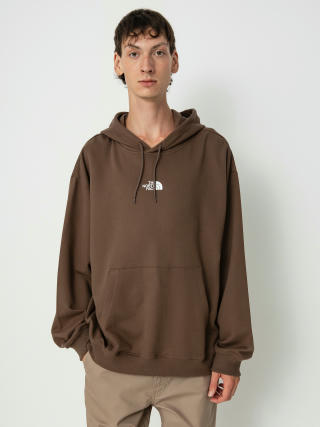 Mikina s kapucňou The North Face Zumu Oversize HD (smokey brown)