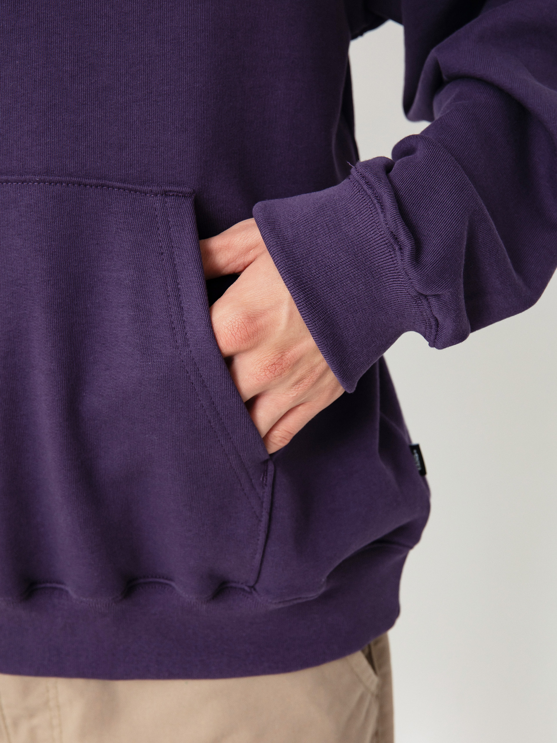 Mikina s kapucňou Vans Dettori Loose HD (gothic grape)