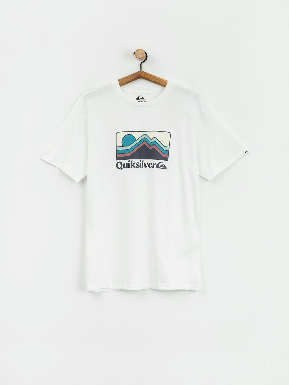 Tričko Quiksilver Qs Gradient Mountains (white)