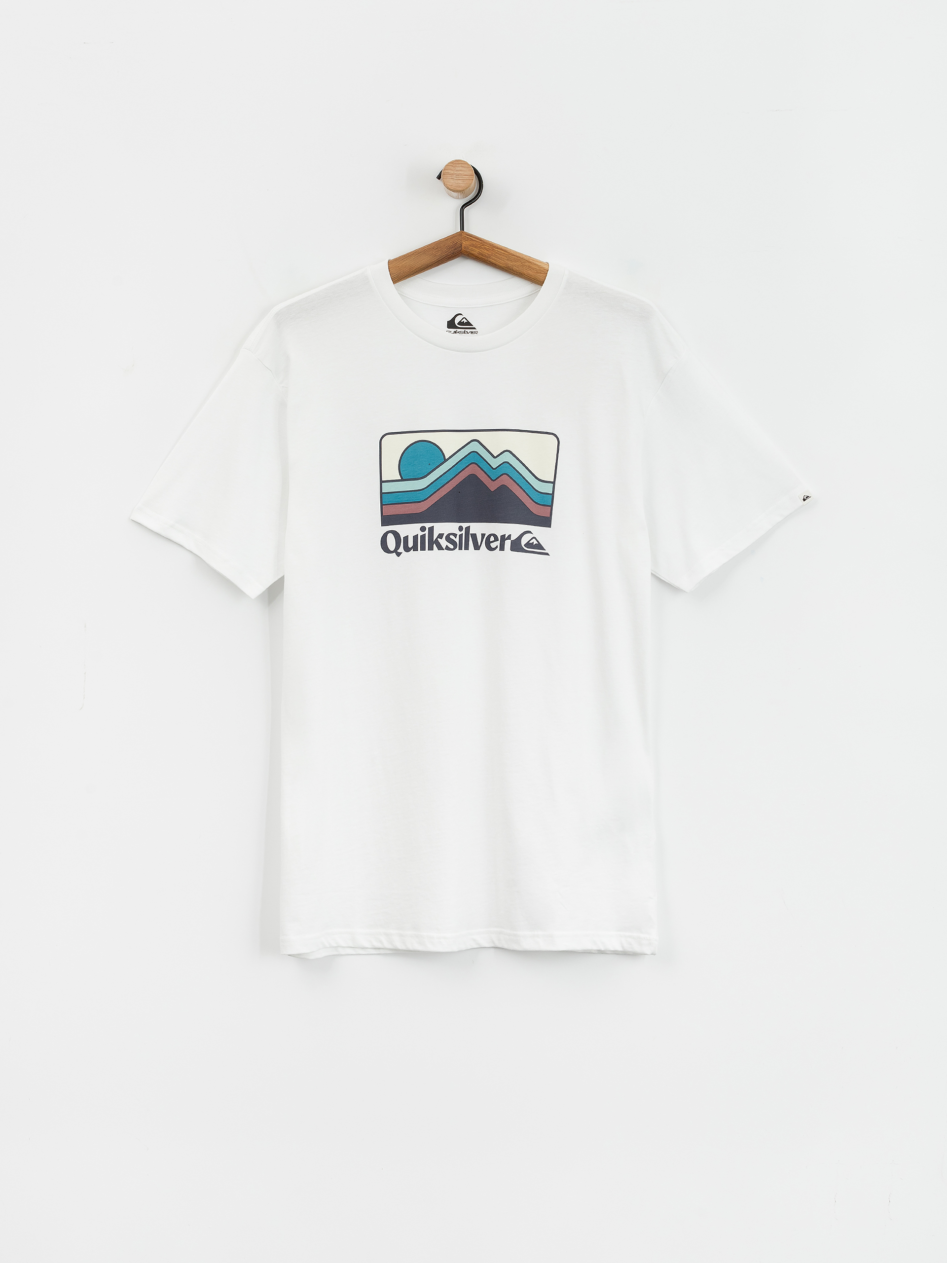 Tričko Quiksilver Qs Gradient Mountains (white)