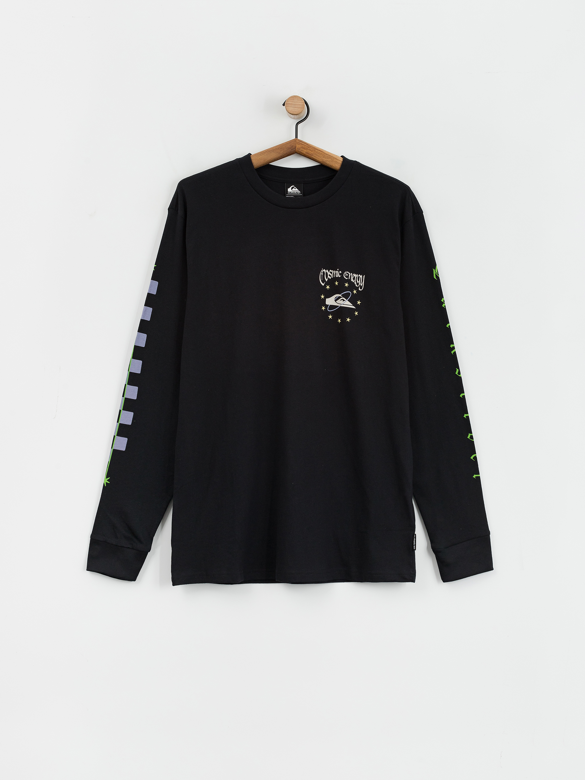 Triko Quiksilver Qs Cosmic Ls Moe (black)