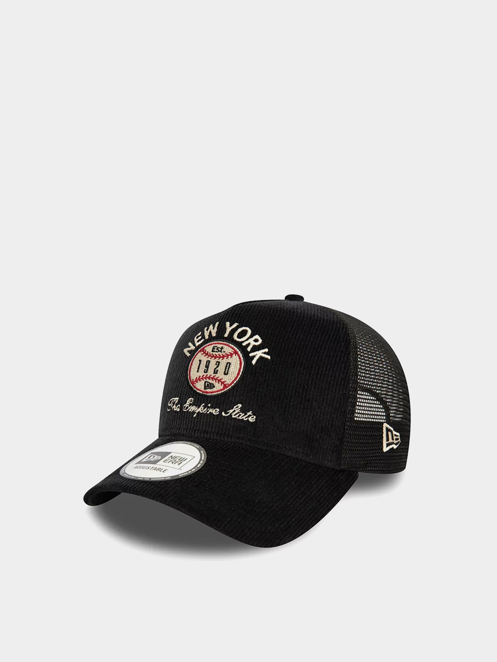 Šiltovka New Era Cord Graphic Trucker (black)