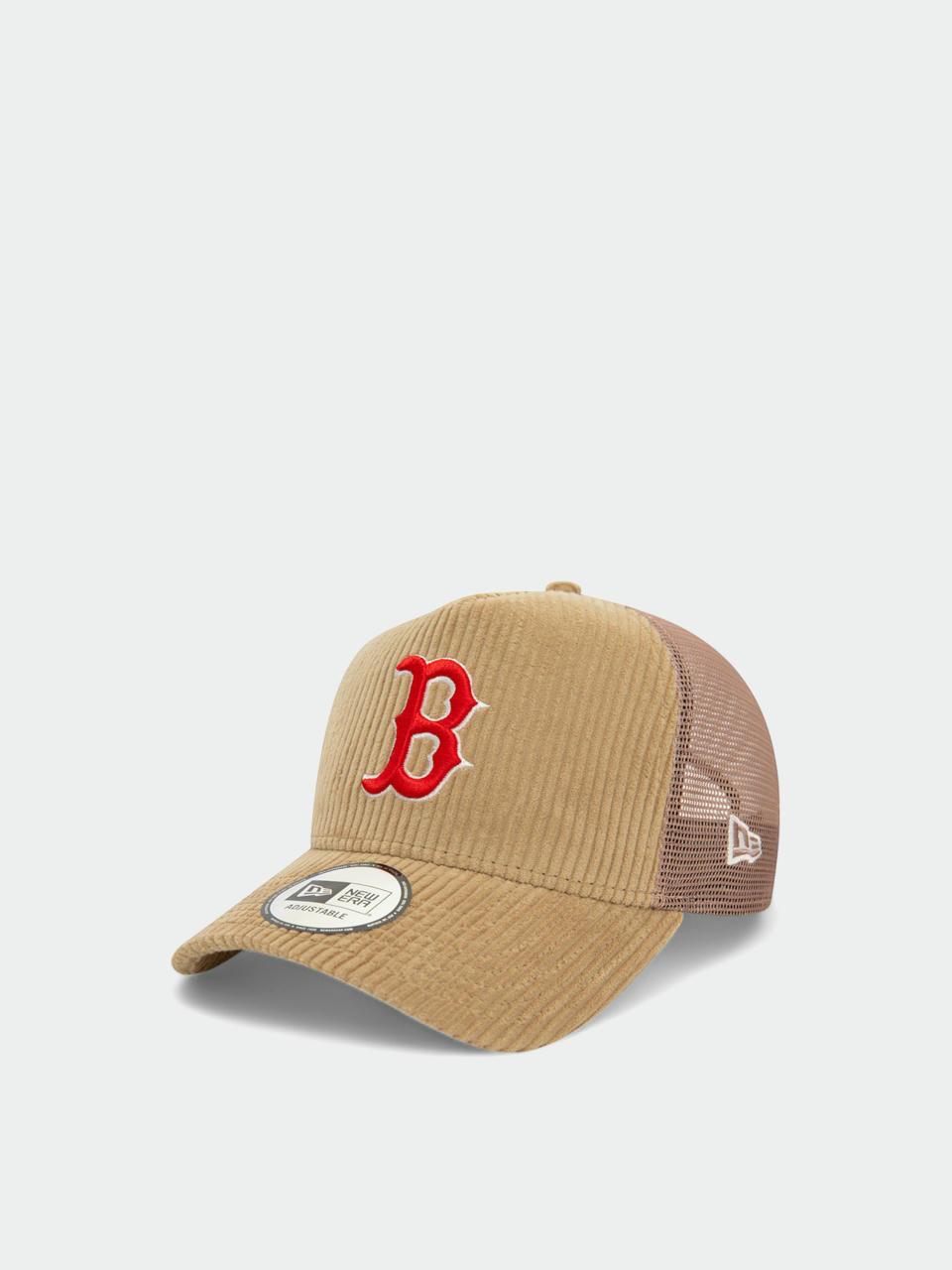 Šiltovka New Era Mlb Cord Trucker Boston Red Sox (beige)