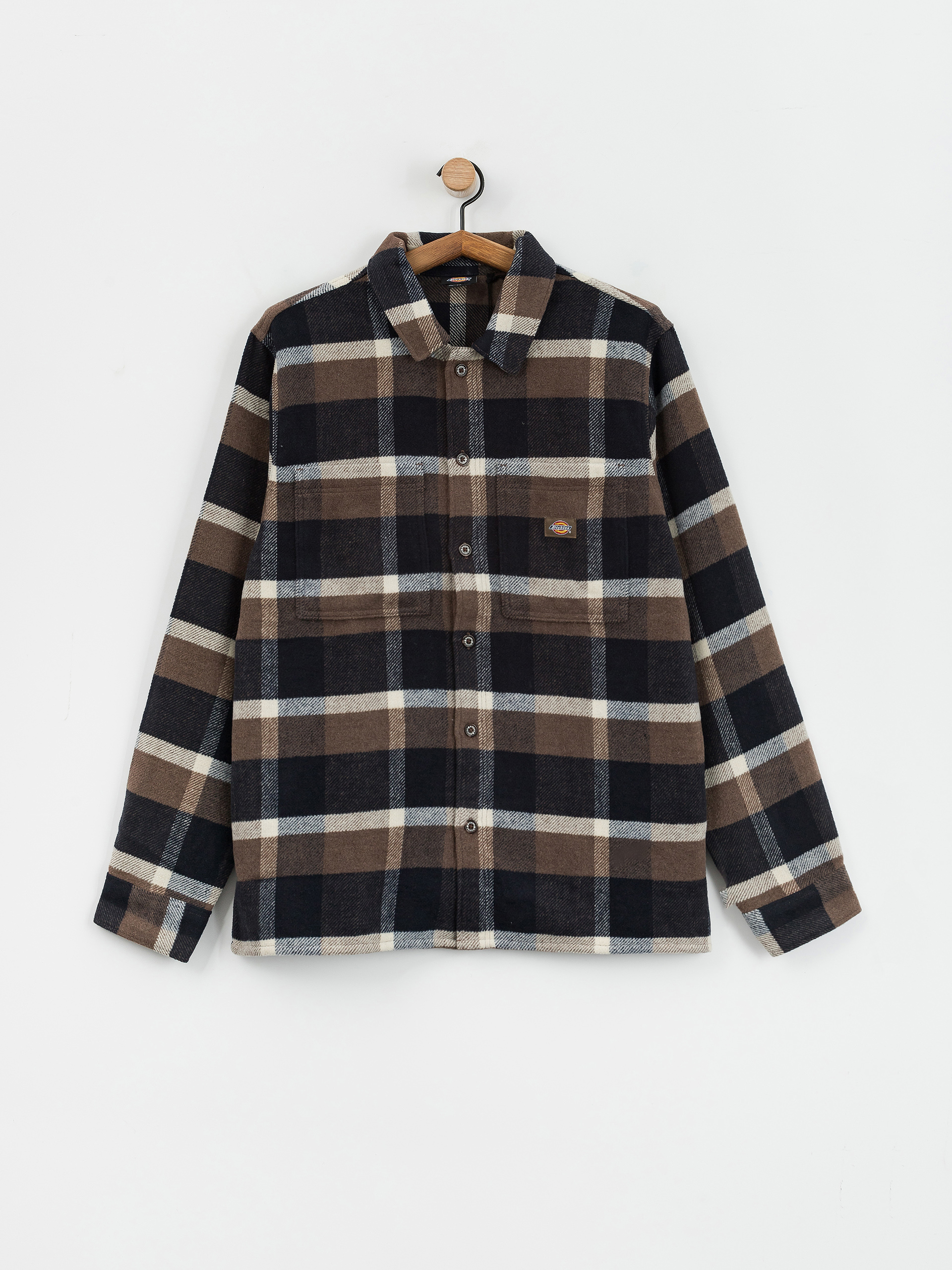 Košeľa Dickies Plaid Coaling (mushroom)