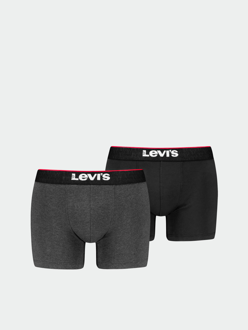 Spodné prádlo Levi's® Logo Wb Denim Boxer (grey/black)