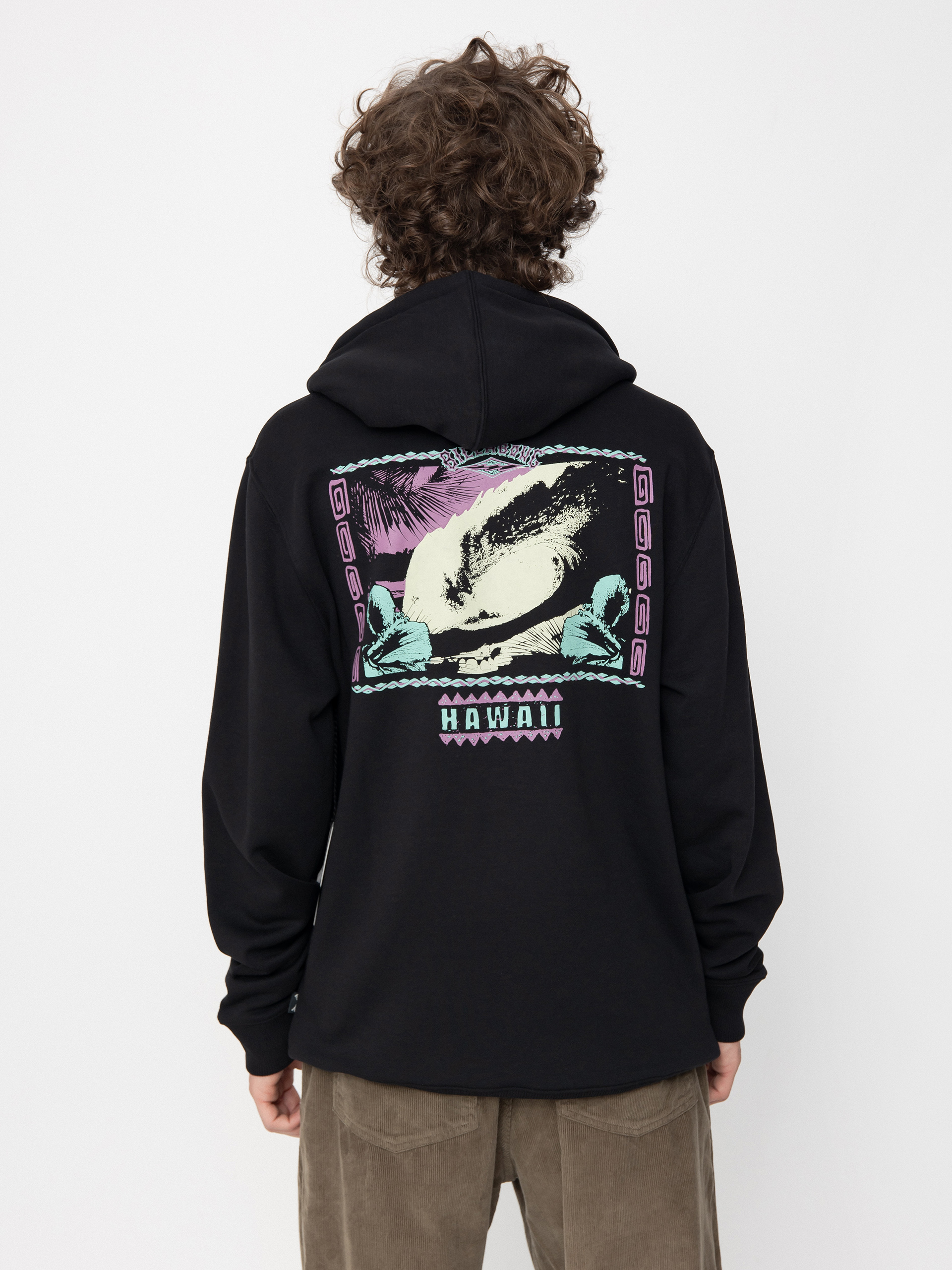 Mikina s kapucňou Billabong Dreamy Place HD (black)