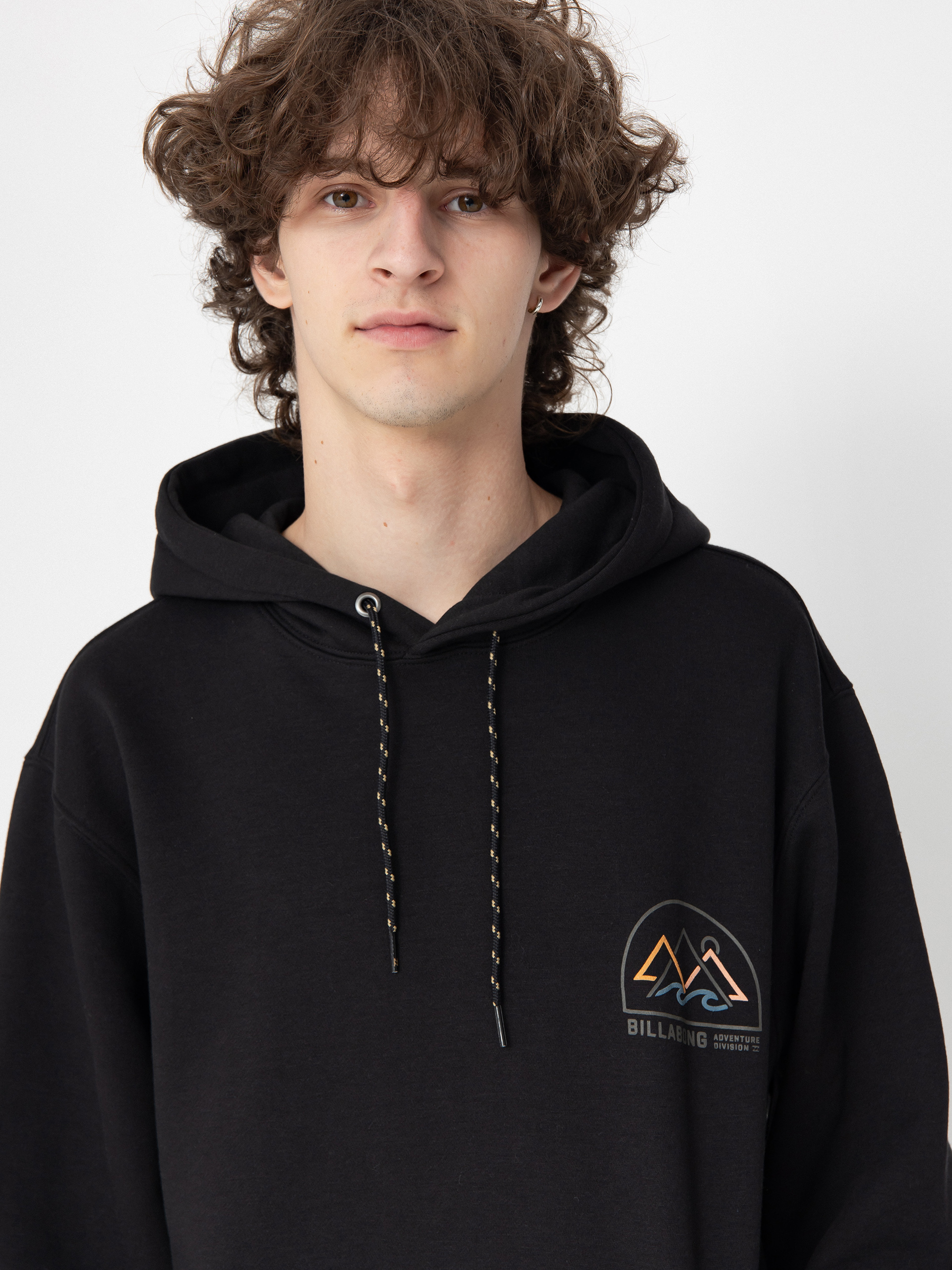 Mikina s kapucňou Billabong Compass HD (black)